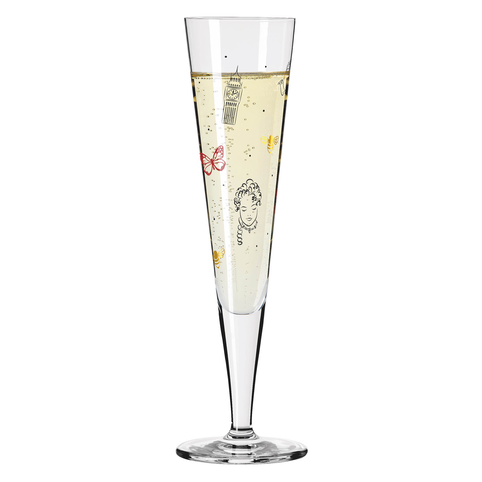 RITZENHOFF Champagnerglas CHAMPUS LONDON EDITION Inhalt 205 ml