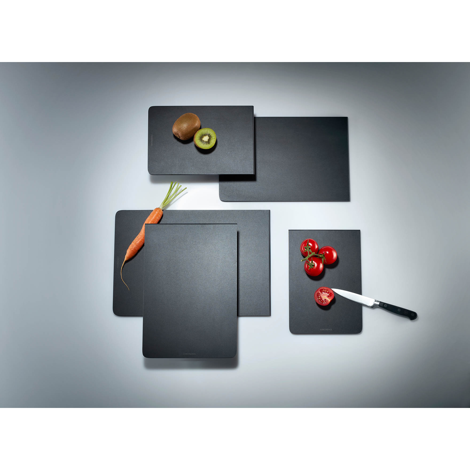 CONTINENTA BAND chopping board, 34.5 x 24 x 0.7 cm, made from DURACORE