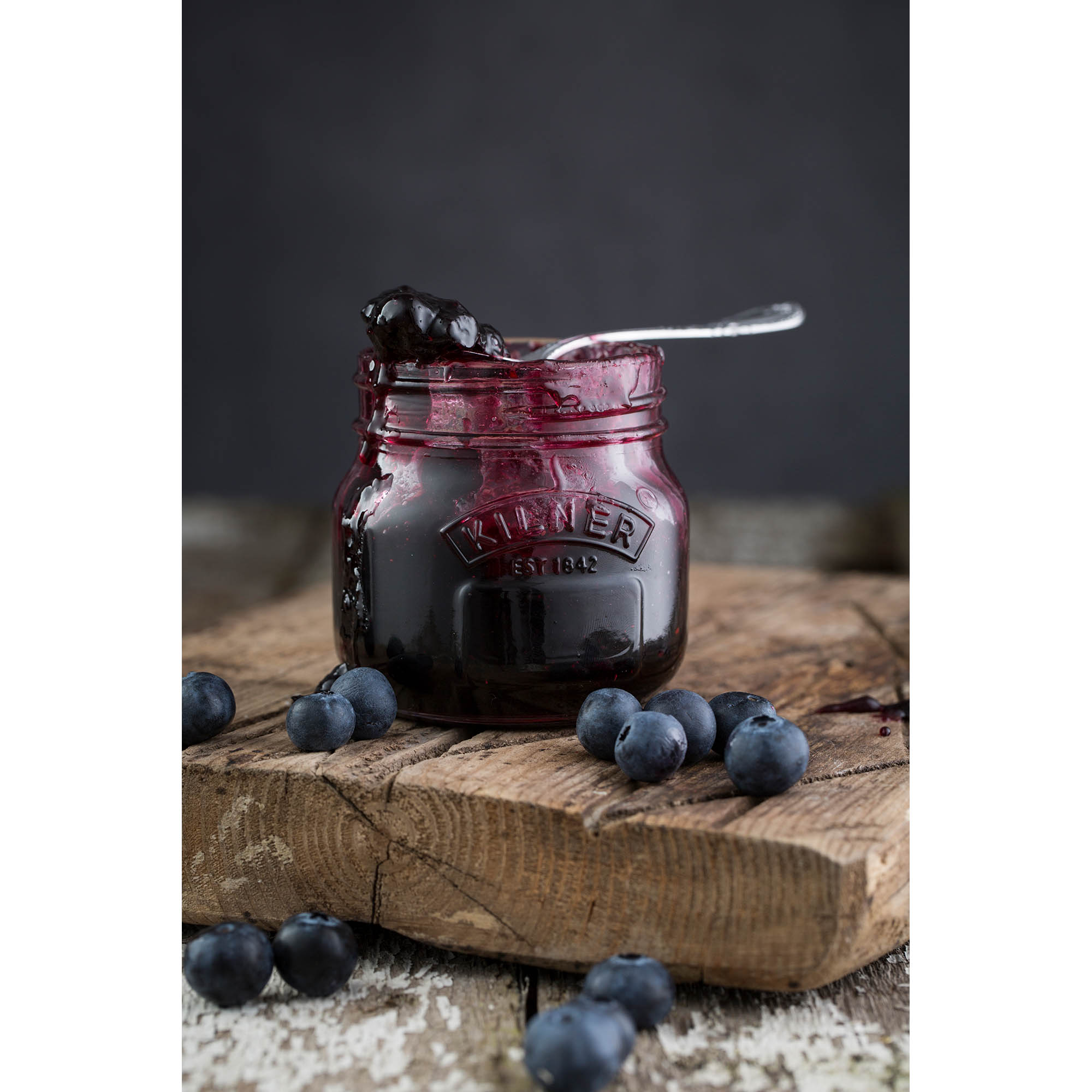 KILNER preserving jar with screw-on lid, 0.25 litre storage jar
