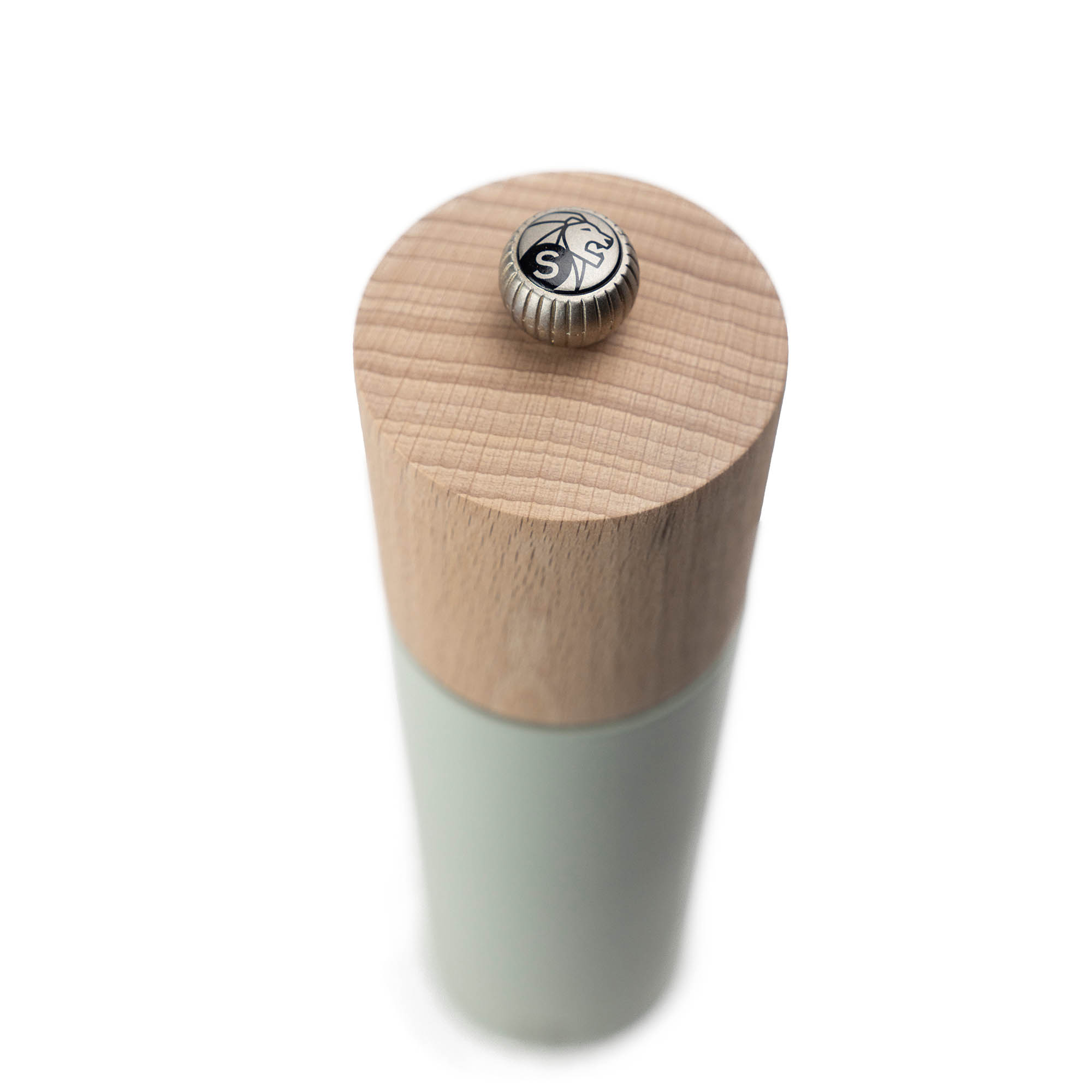PEUGEOT Salzmühle BOREAL 21 cm Buchenholz salbeigrün mit ZIRLION-Mahlwerk