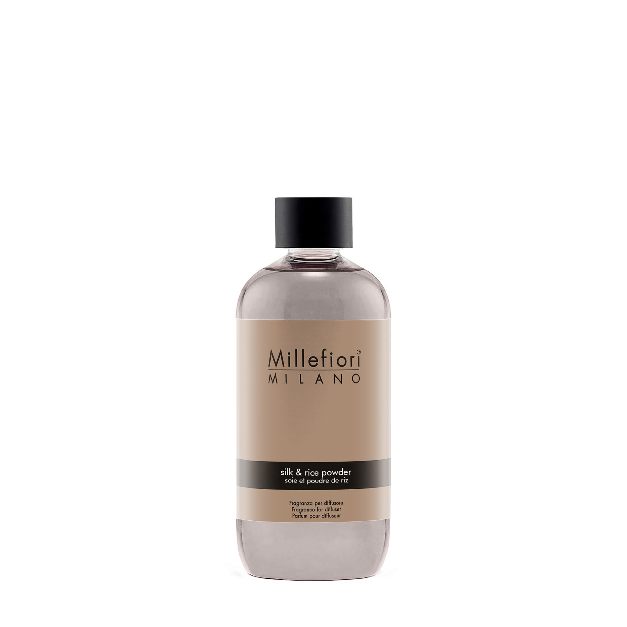 MILLEFIORI MILANO Raumduft Diffuser Nachfüllflasche 250 ml SILK & RICE POWDER