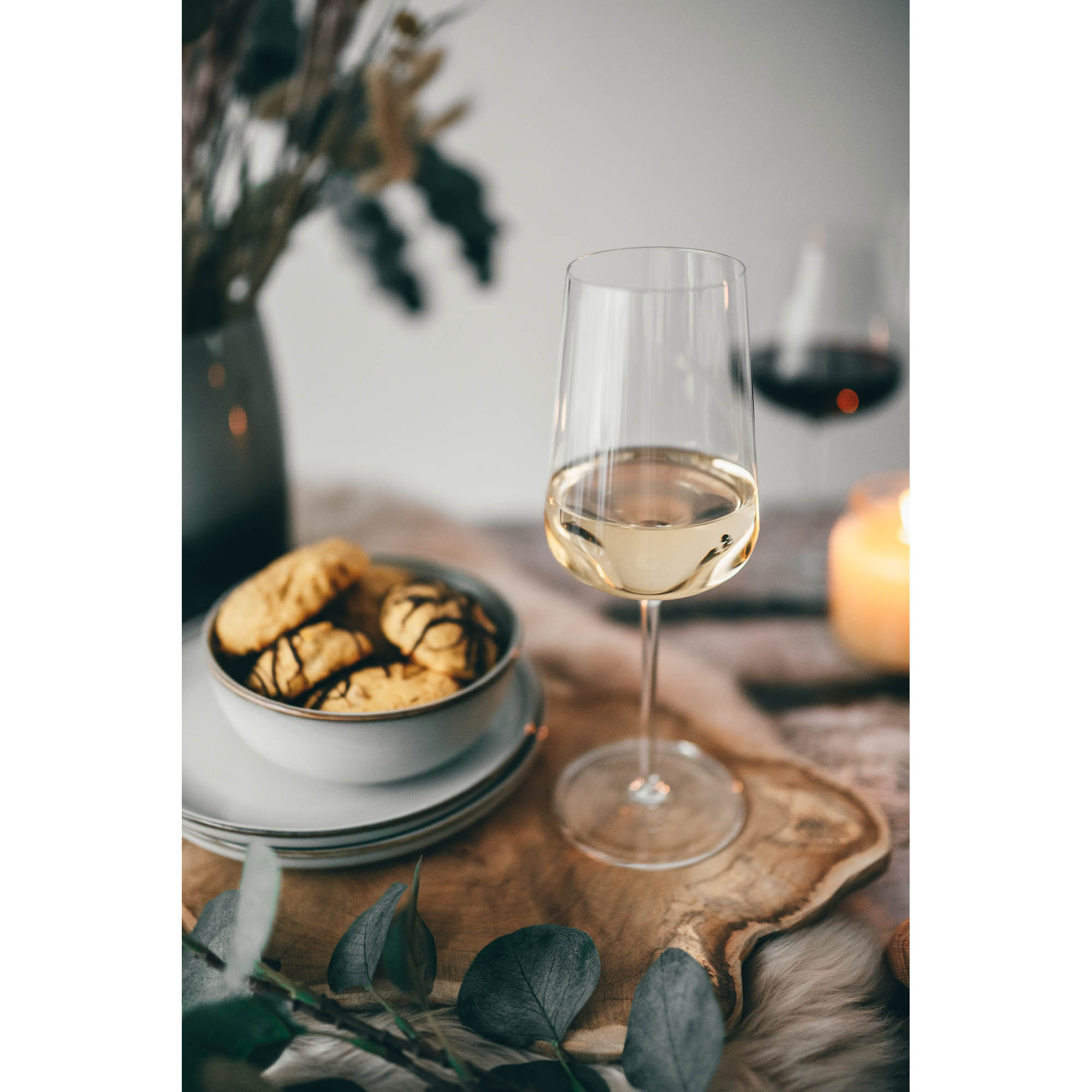 SCHOTT ZWIESEL VERVINO series set with 2 x Bordeaux glass + 2 x Chardonnay glass