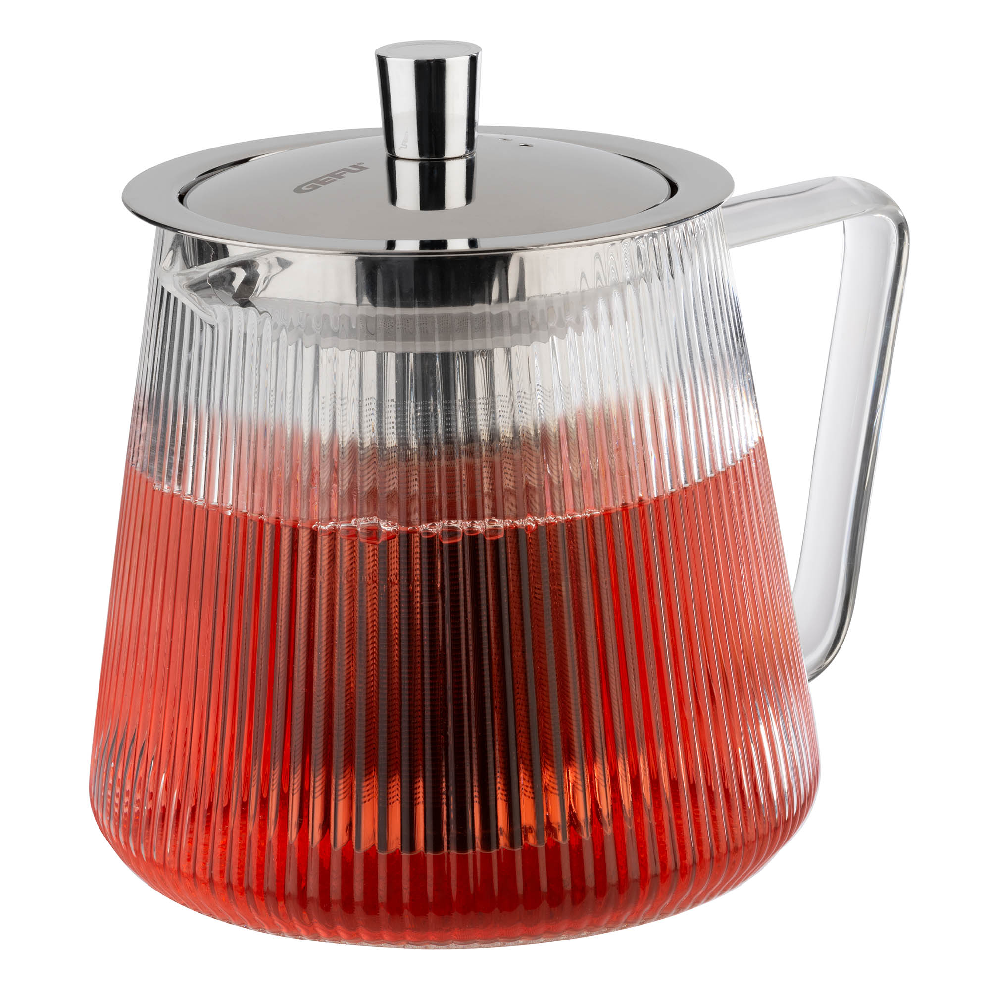 GEFU INFUSA teapot with stainless steel tea strainer 0.8 litre for 3 - 4 cups