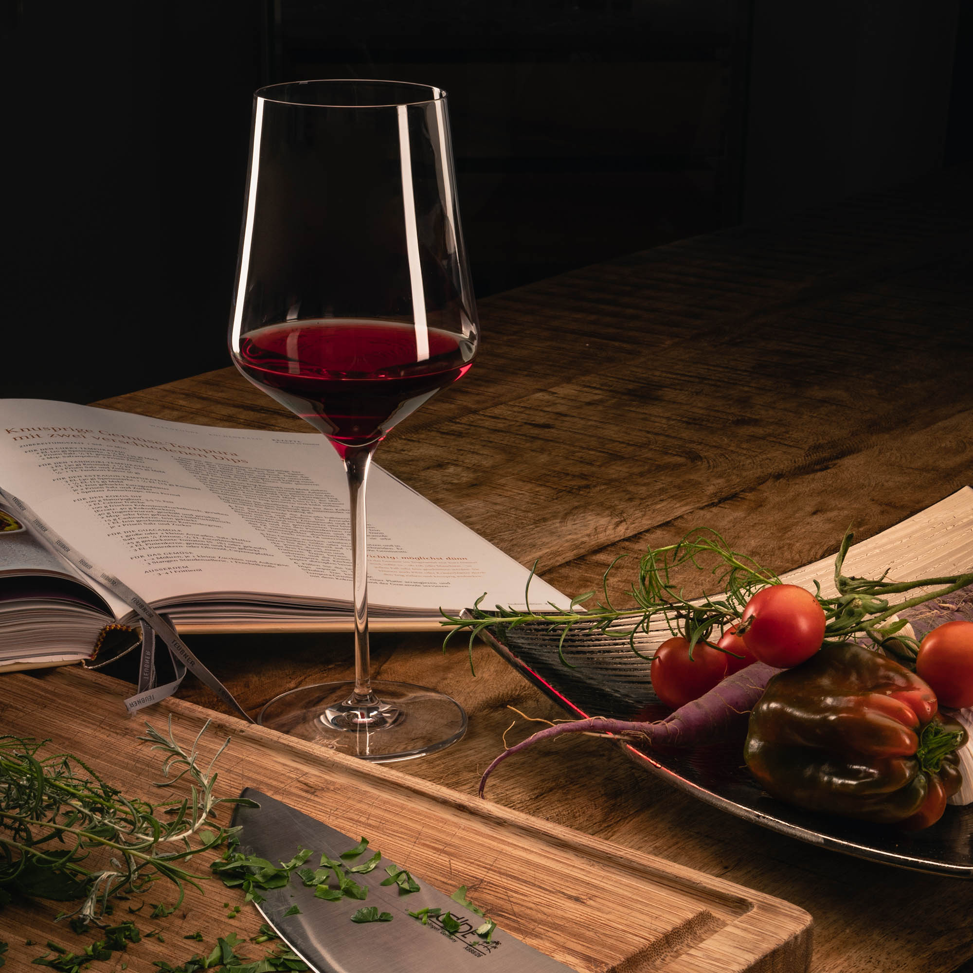 EISCH Serie SKY SENSISPLUS Rotweinglas 2 Stück à 490 ml im Geschenk-Set CUVÉE