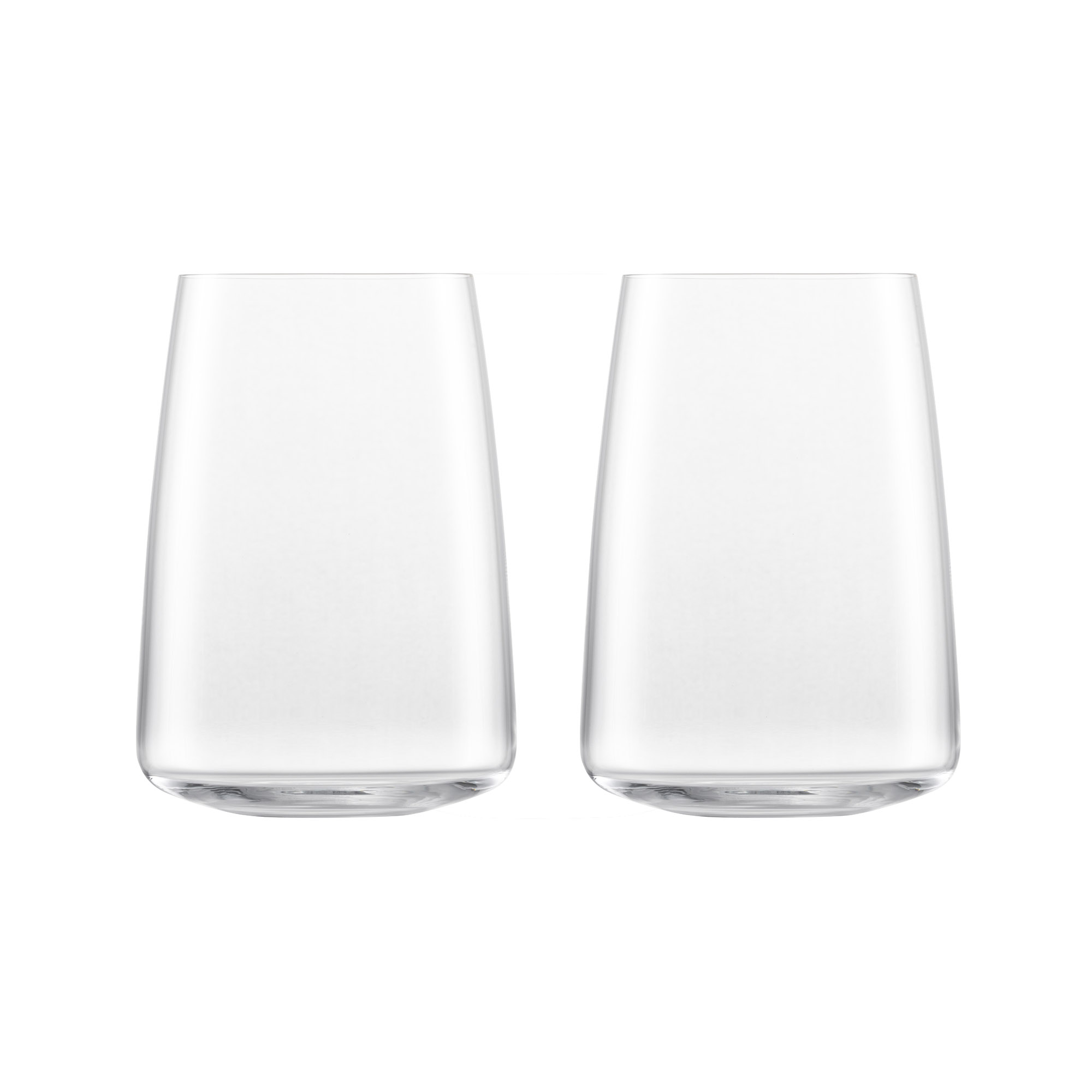 ZWIESEL GLAS Serie SIMPLIFY Universalglas Wasserglas mundgeblasen 2 Stück 530 ml