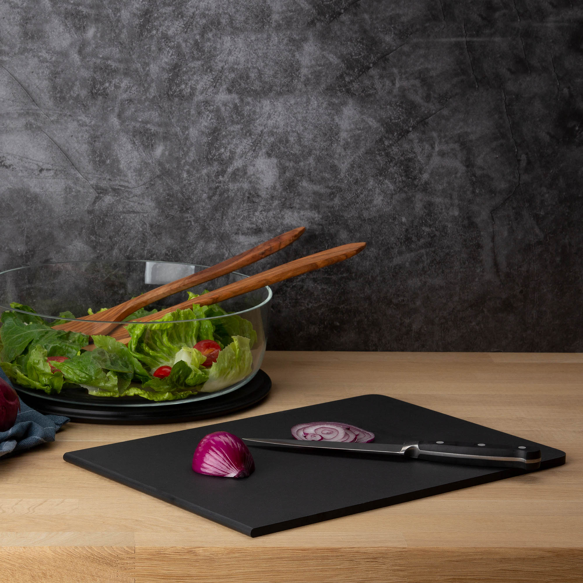 CONTINENTA BAND chopping board, 34.5 x 24 x 0.7 cm, made from DURACORE