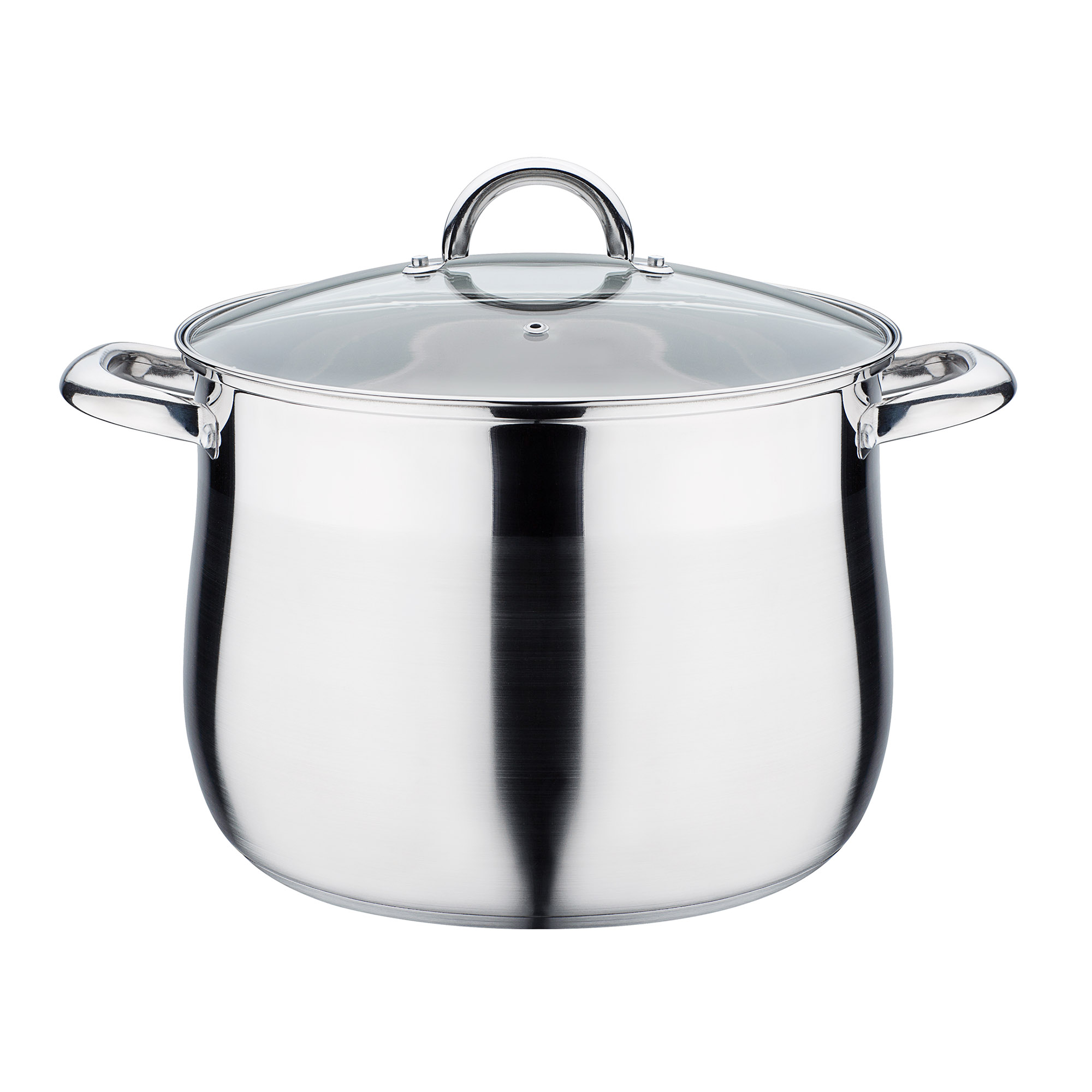 GSW Jumbotopf Gemüsetopf Suppentopf gebauchte Form 26 cm - 11,5 Liter INDUKTION