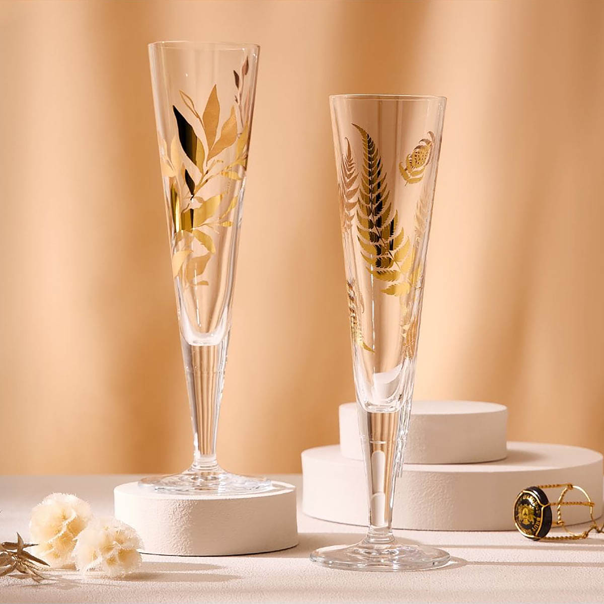 RITZENHOFF Champagne glass GOLDNACHT No 48 Contents 205 ml