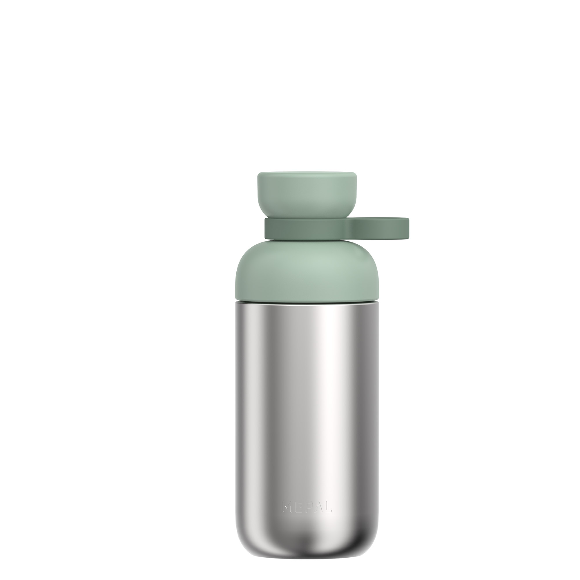 MEPAL Edelstahl-Flasche VITA 0,5 Liter auch kohlensäurehaltige Getränke nordic sage