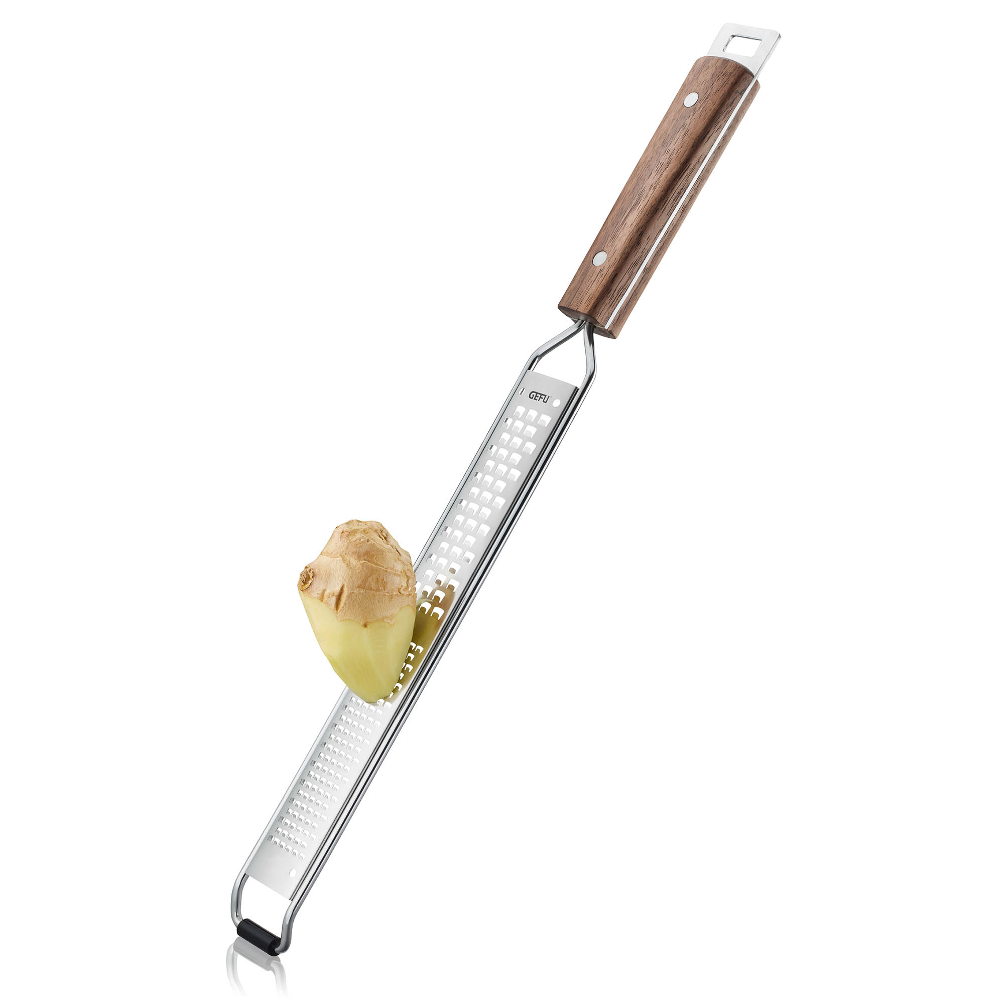 GEFU Fein- und Grobreibe MADERO mit Walnussholz-Griff