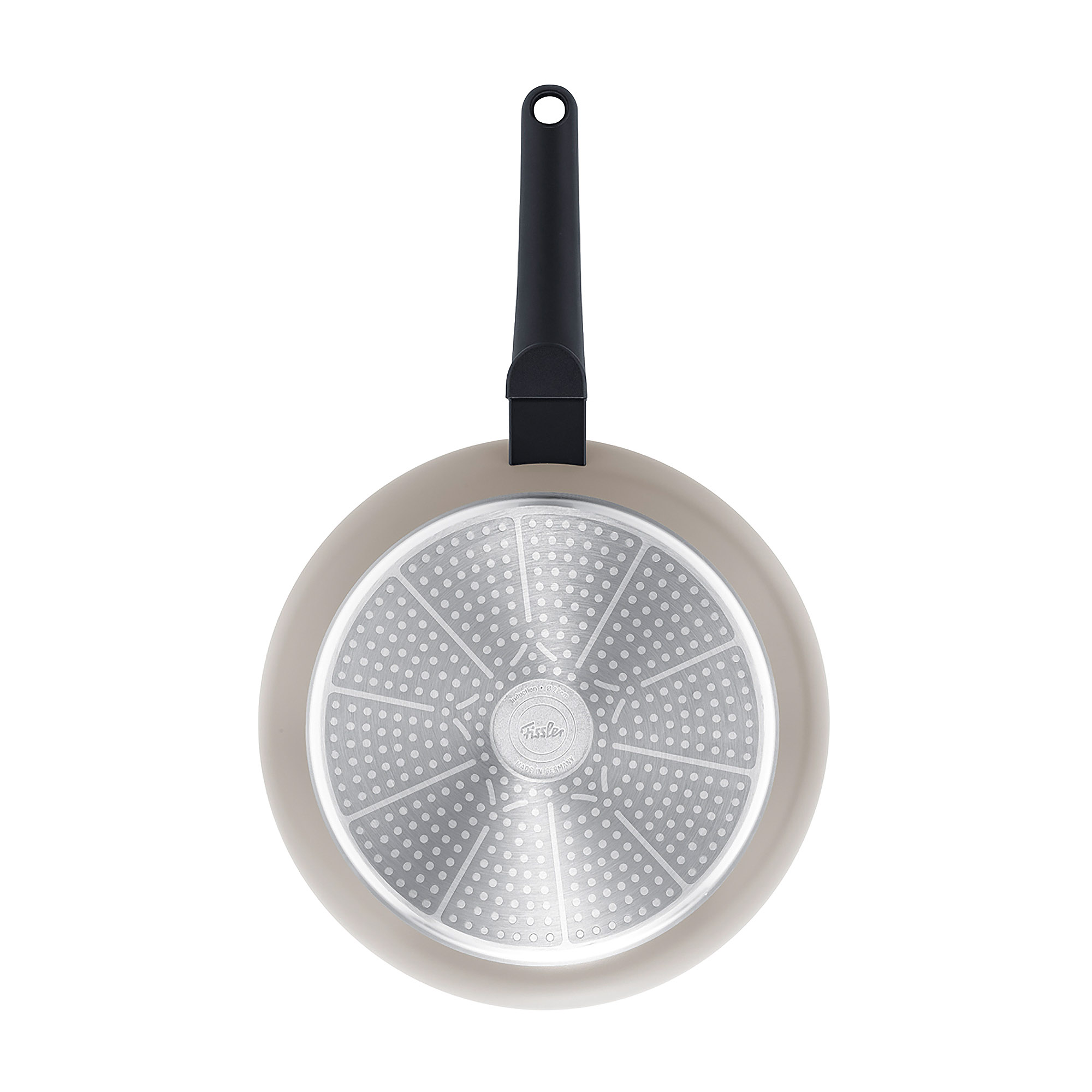 FISSLER Bratpfannen-Set CERATAL EVO COMFORT grau 24 cm + 28 cm INDUKTION