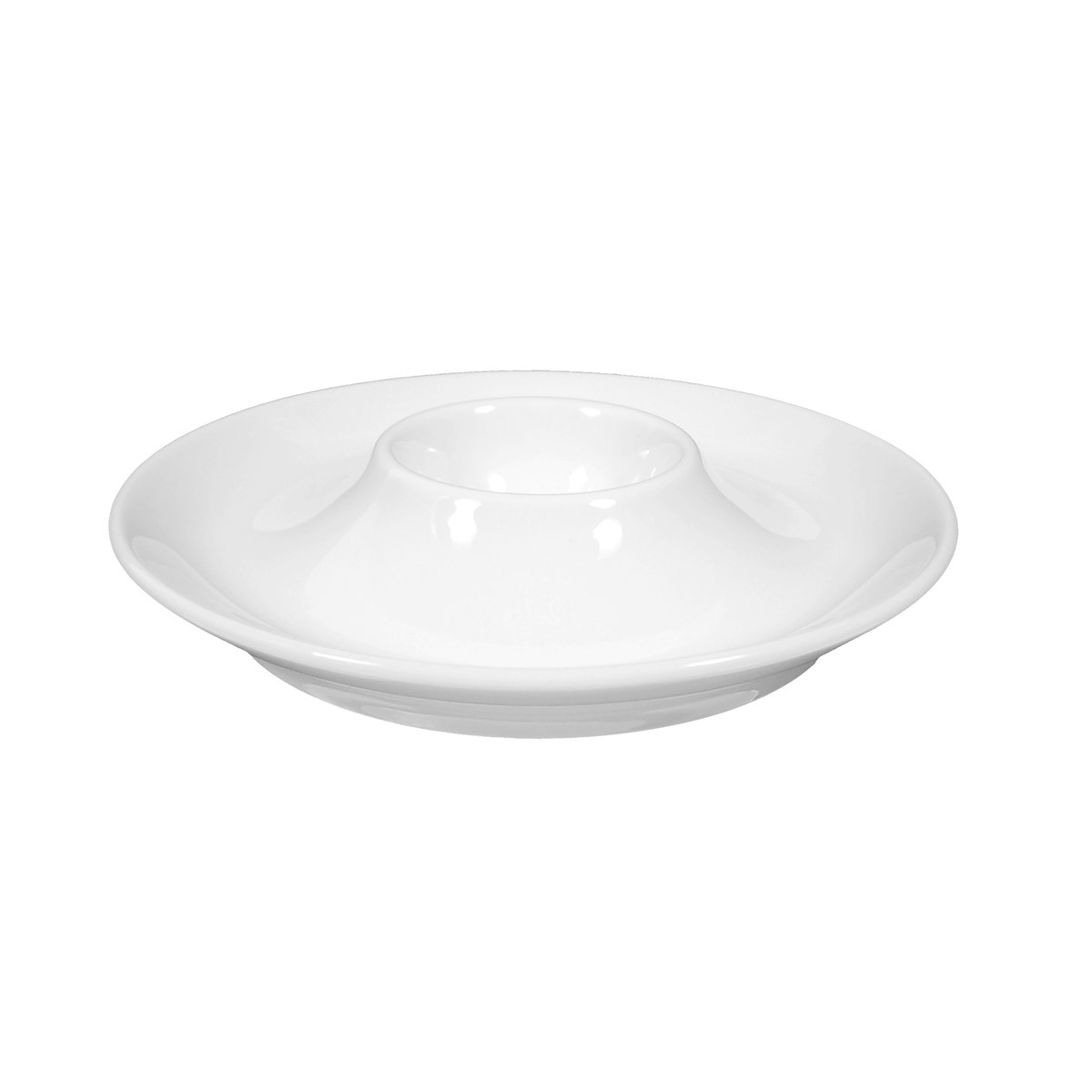 Seltmann Weiden COMPACT weiß uni Eierbecher mit Ablage 6 Stück