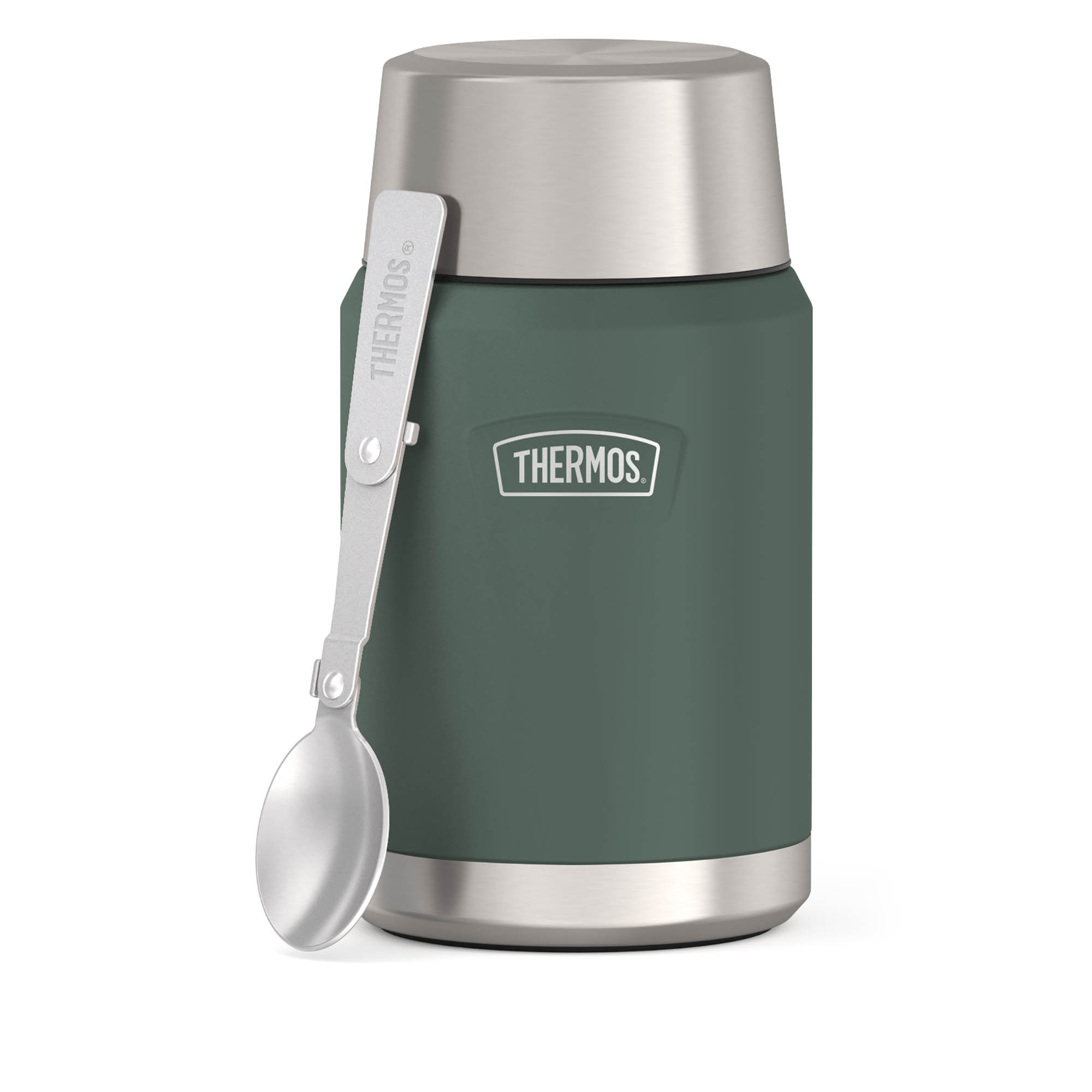 THERMOS insulated food jar ICON FOOD JAR 0.71 litre stainless steel double-walled forest
