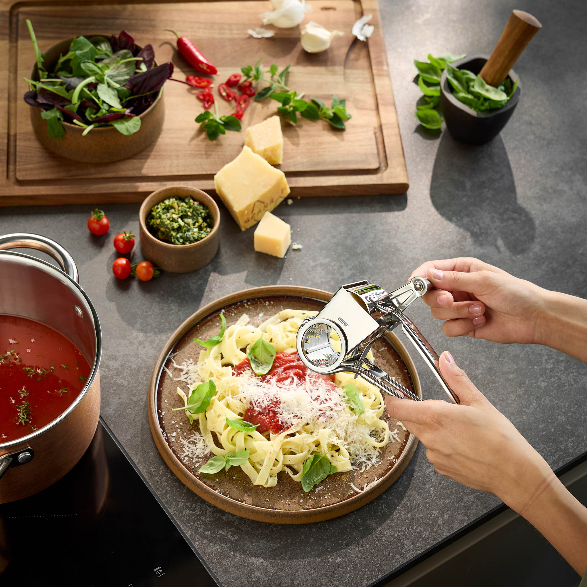 GEFU Käsereibe QUESO aus Edelstahl