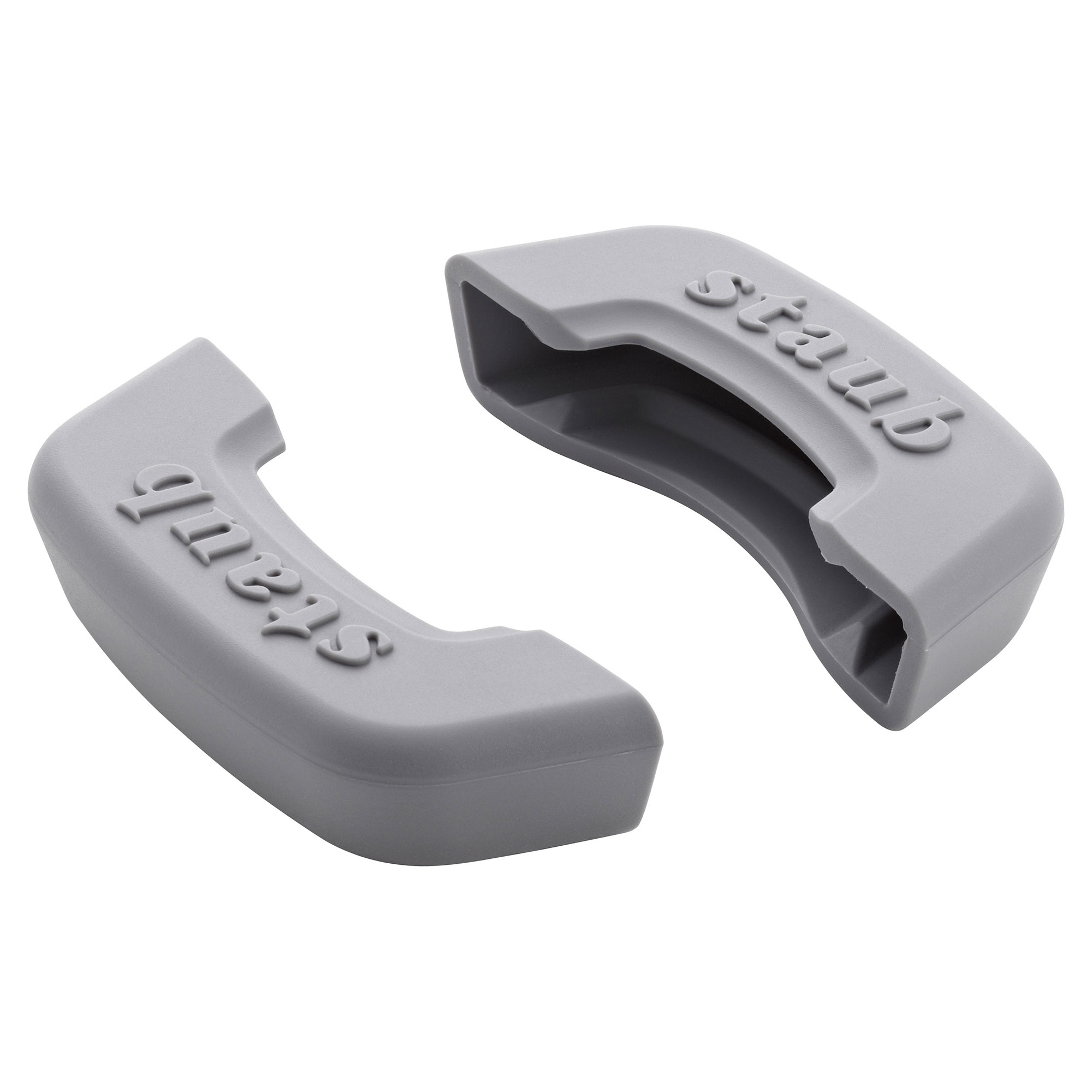 STAUB France 2 Silikongriffe Griffüberzüge für STAUB Cocottes mit eckigen Griffen