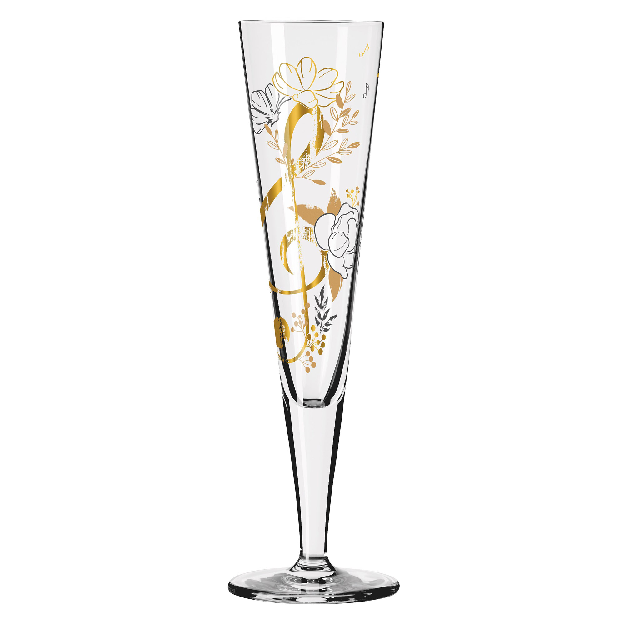 RITZENHOFF Champagnerglas GOLDNACHT No 45 Inhalt 205 ml