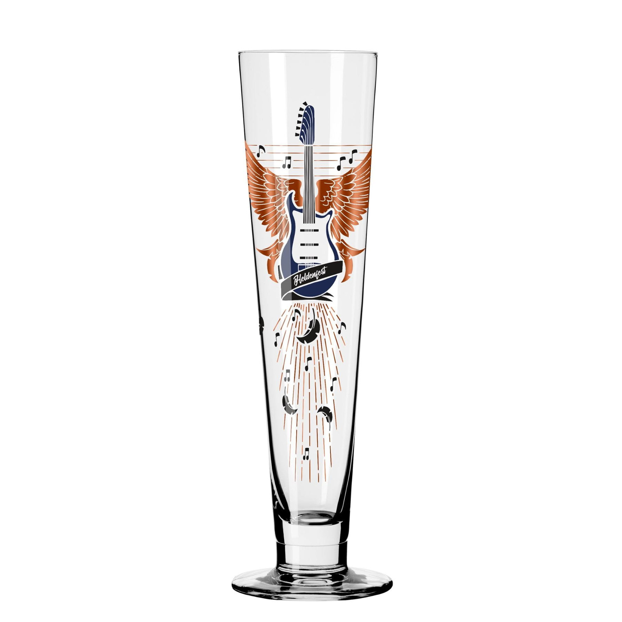 RITZENHOFF beer glass HELDENFEST # 17 Capacity 385 ml