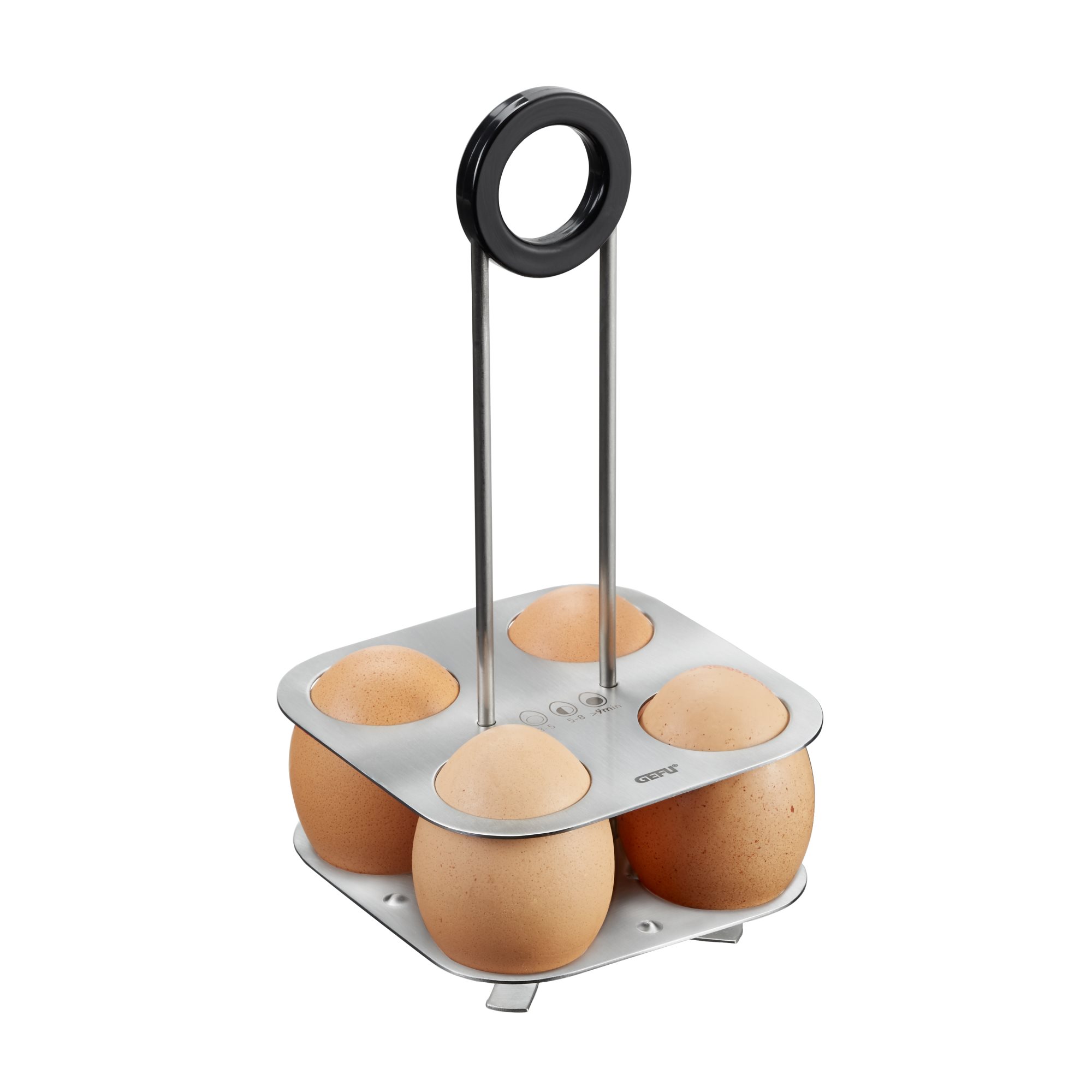 GEFU Eierbecher Eierhalter BRUNCH Edelstahl Eier Eierbecher Halter