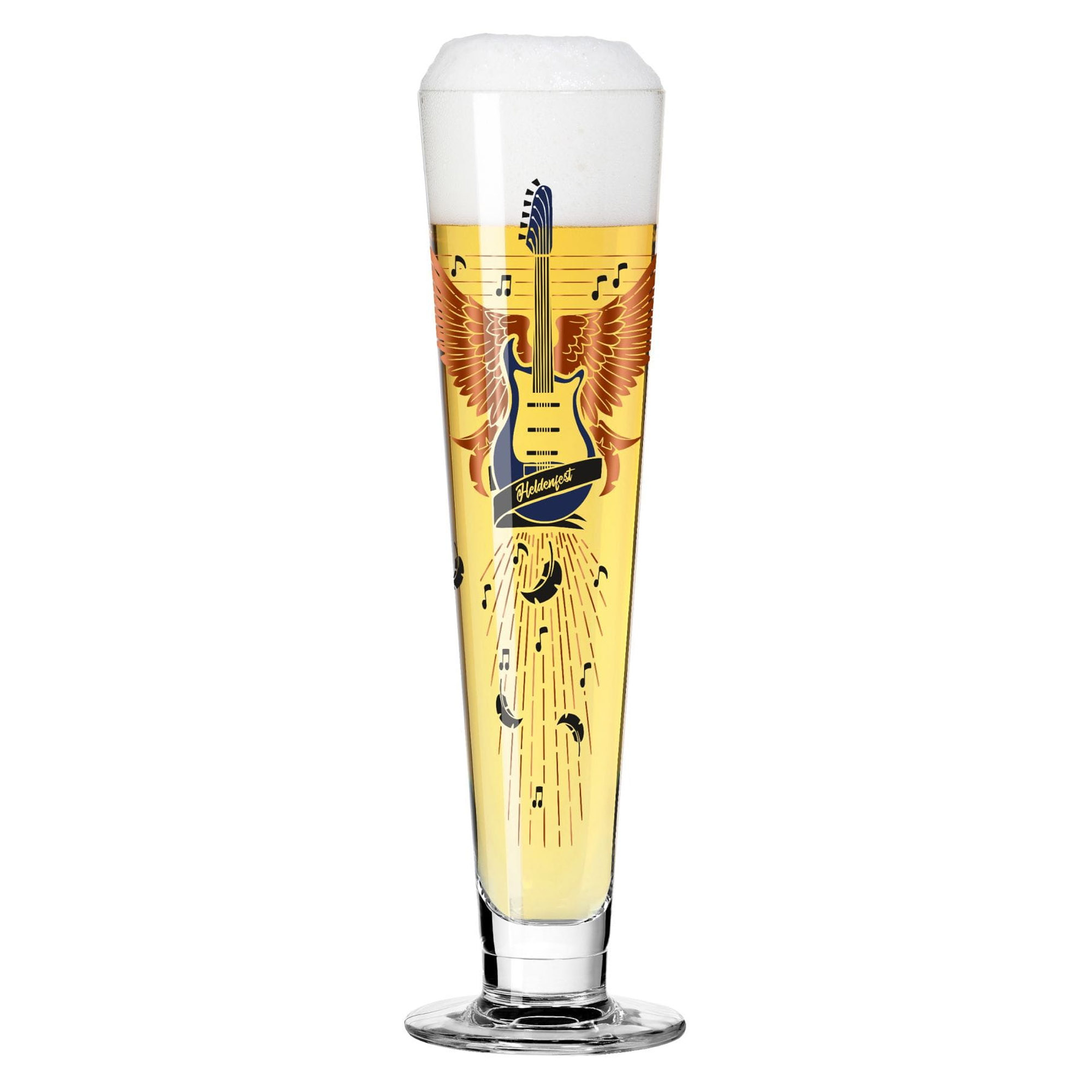 RITZENHOFF Bierglas HELDENFEST # 17 Inhalt 385 ml