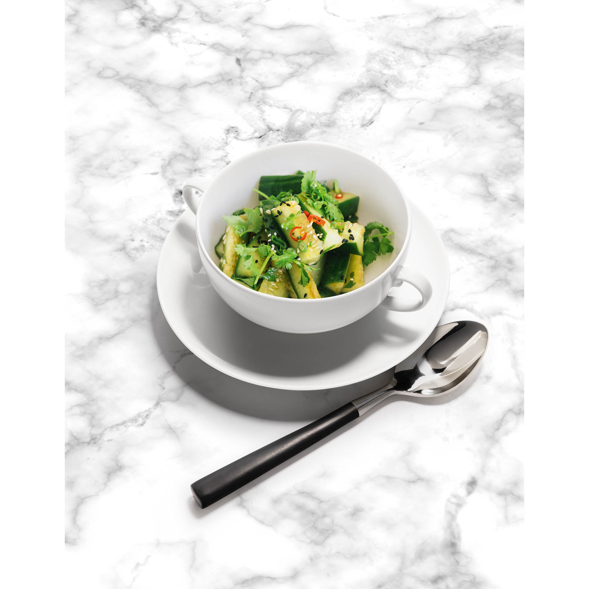 Seltmann Weiden RONDO/LIANE white 007 Soup cup 0.36 litres 6 pieces