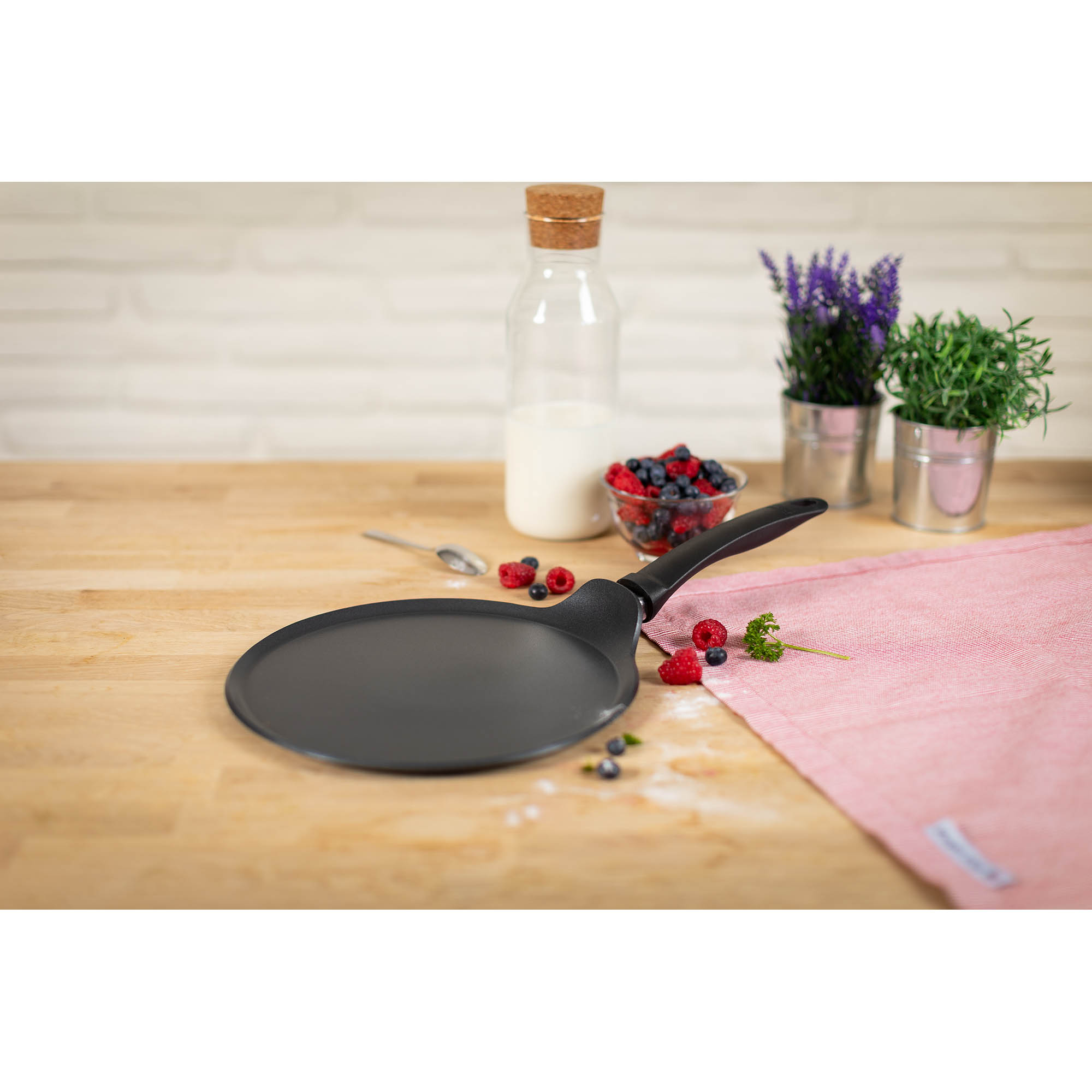 KUHN RIKON Crepepfanne EASY INDUCTION mit Antihaftbeschichtung 25 cm INDUKTION