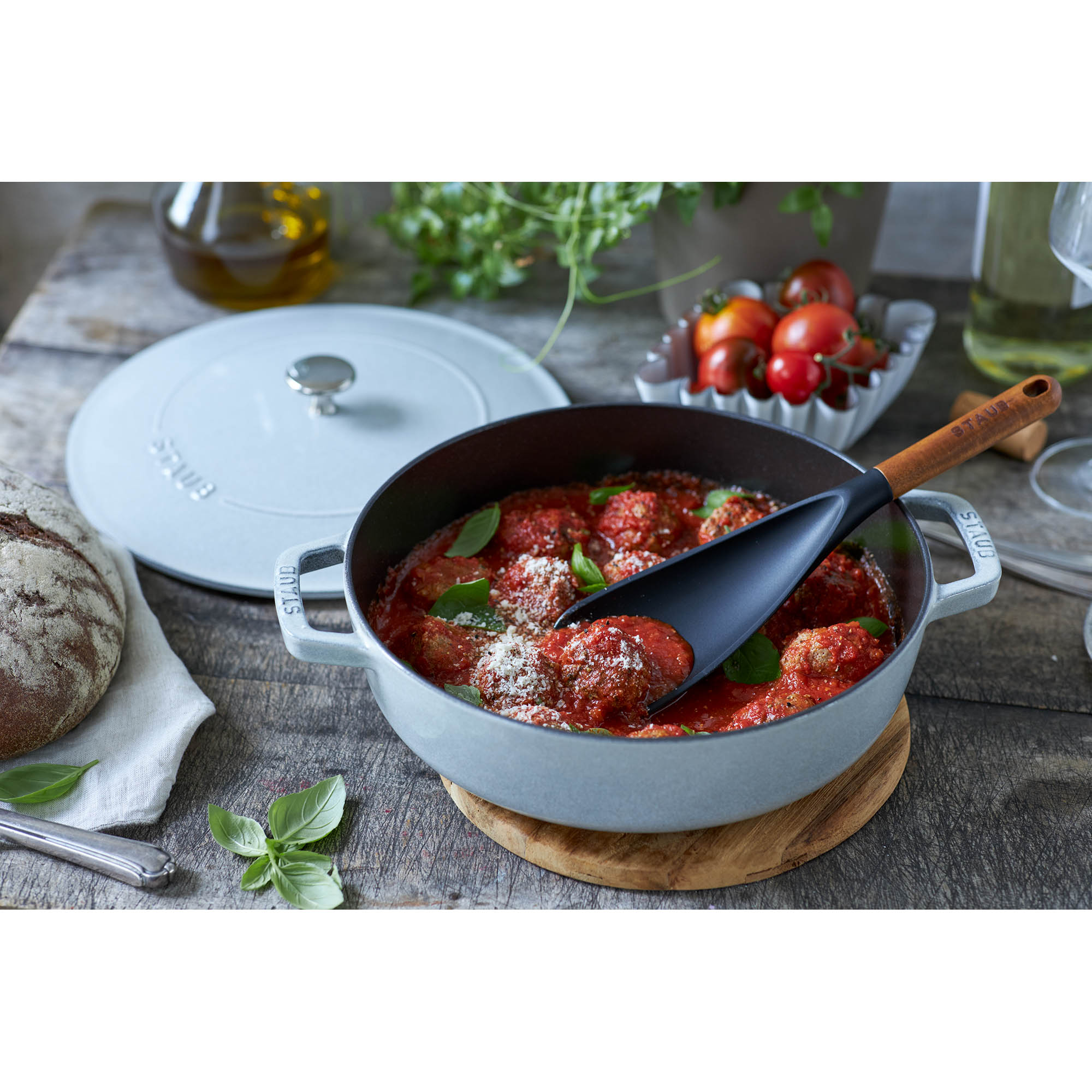 STAUB France Mehrzwecklöffel aus Silikon für beschichtete Oberflächen