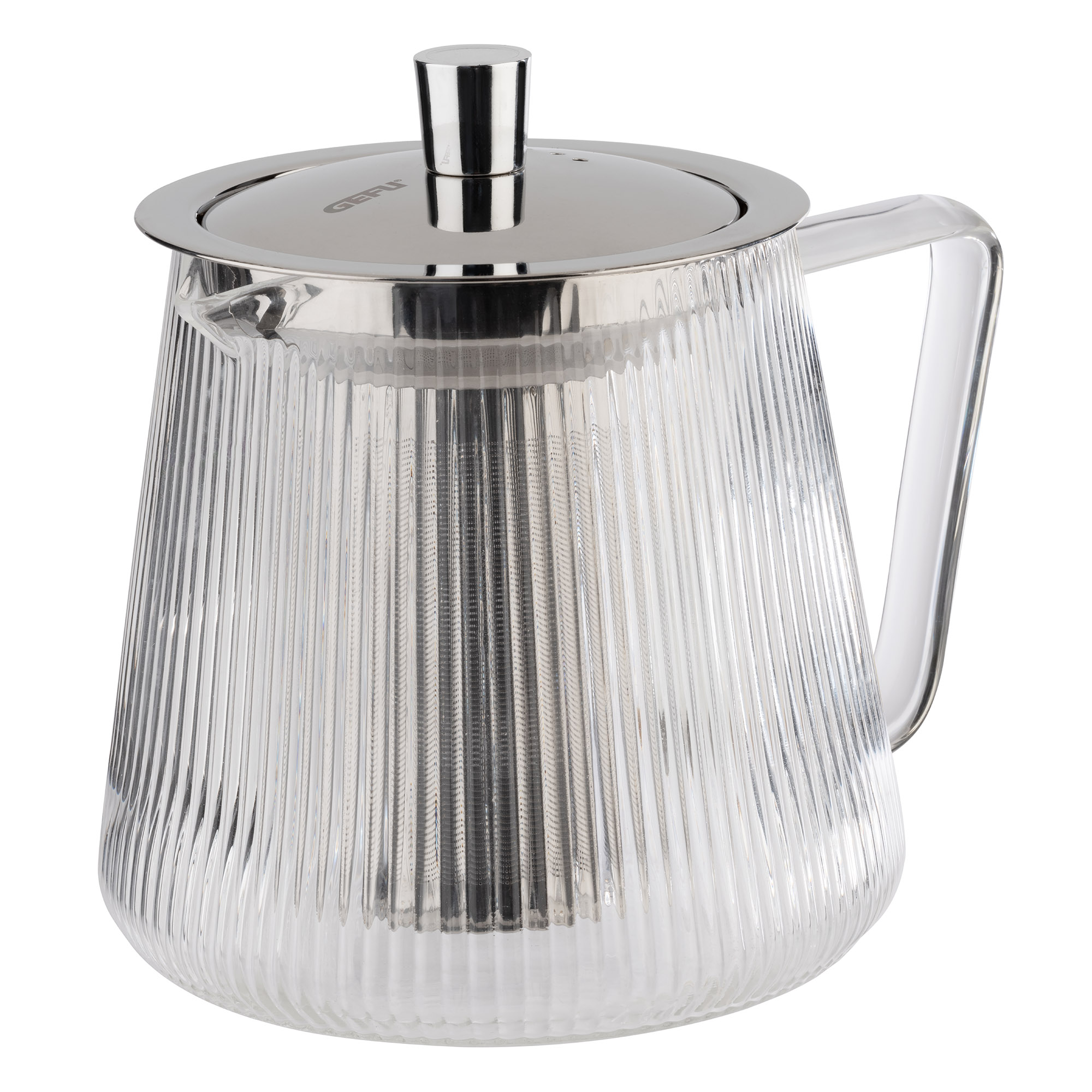 GEFU Teekanne INFUSA mit Edelstahl-Teesieb 0,8 Liter für 3 - 4 Tassen