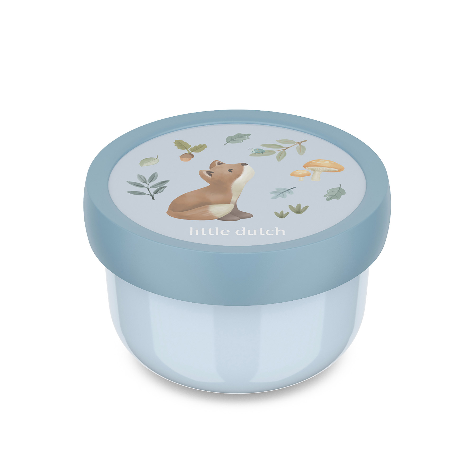 MEPAL Fruchtbox für Kinder CAMPUS Snackbox 0,3 Liter LITTLE DUTCH Forest Friends