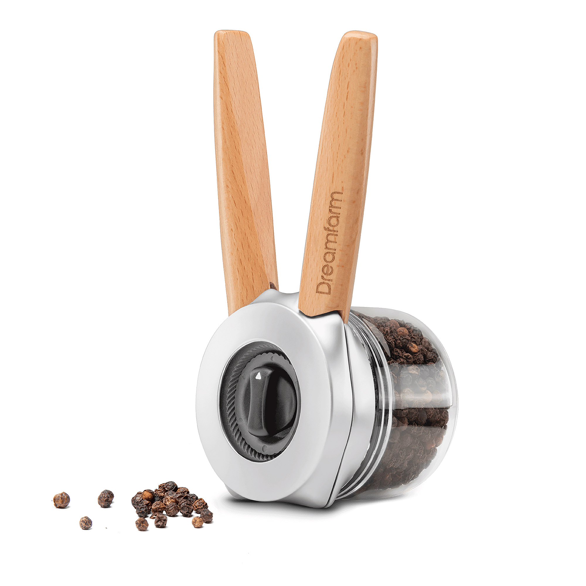 DREAMFARM Pfeffermühle ORTWO mit Keramik-Mahlwerk