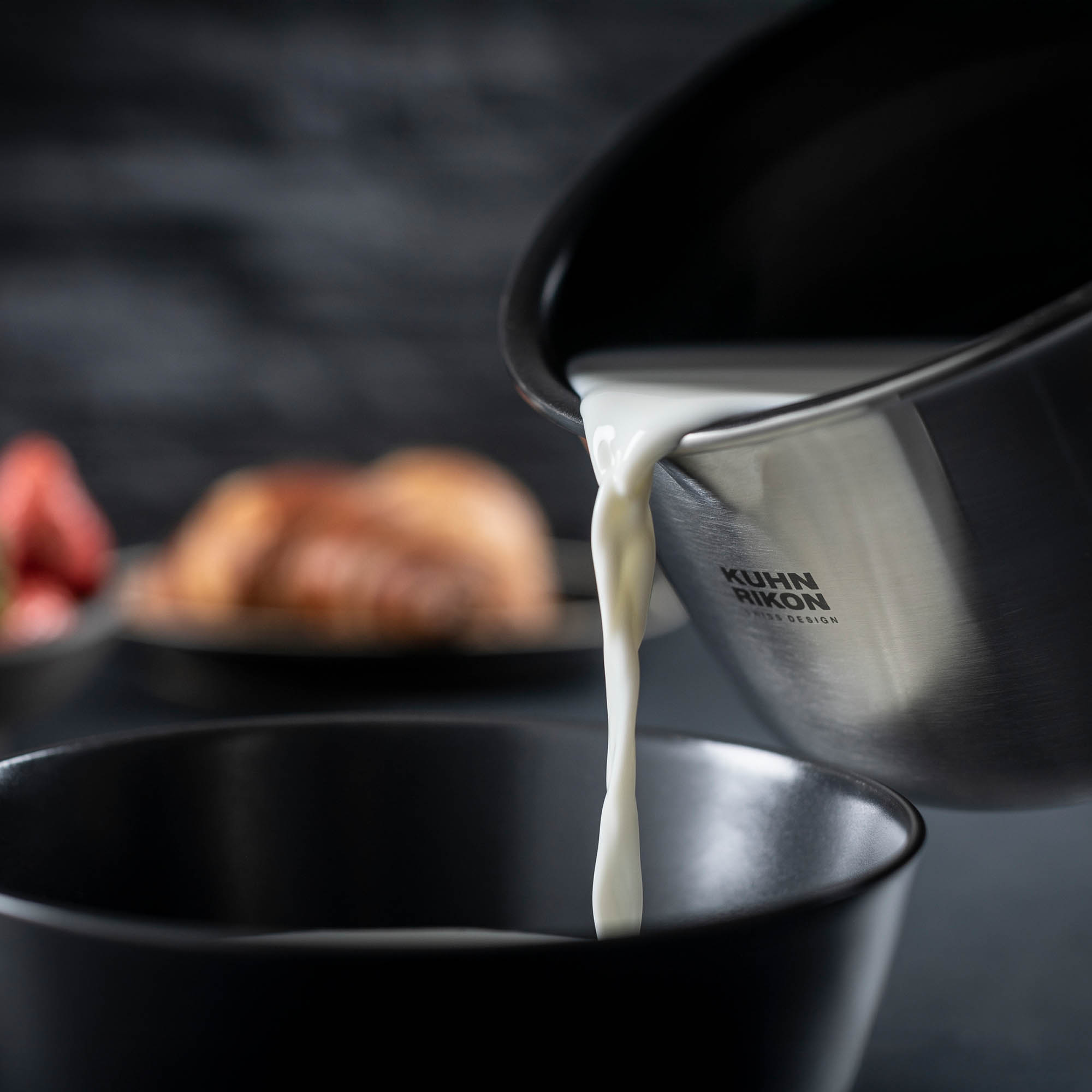 KUHN RIKON milk pan CULINARY FIVEPLY 1.35 litre 14 cm non-stick INDUCTION