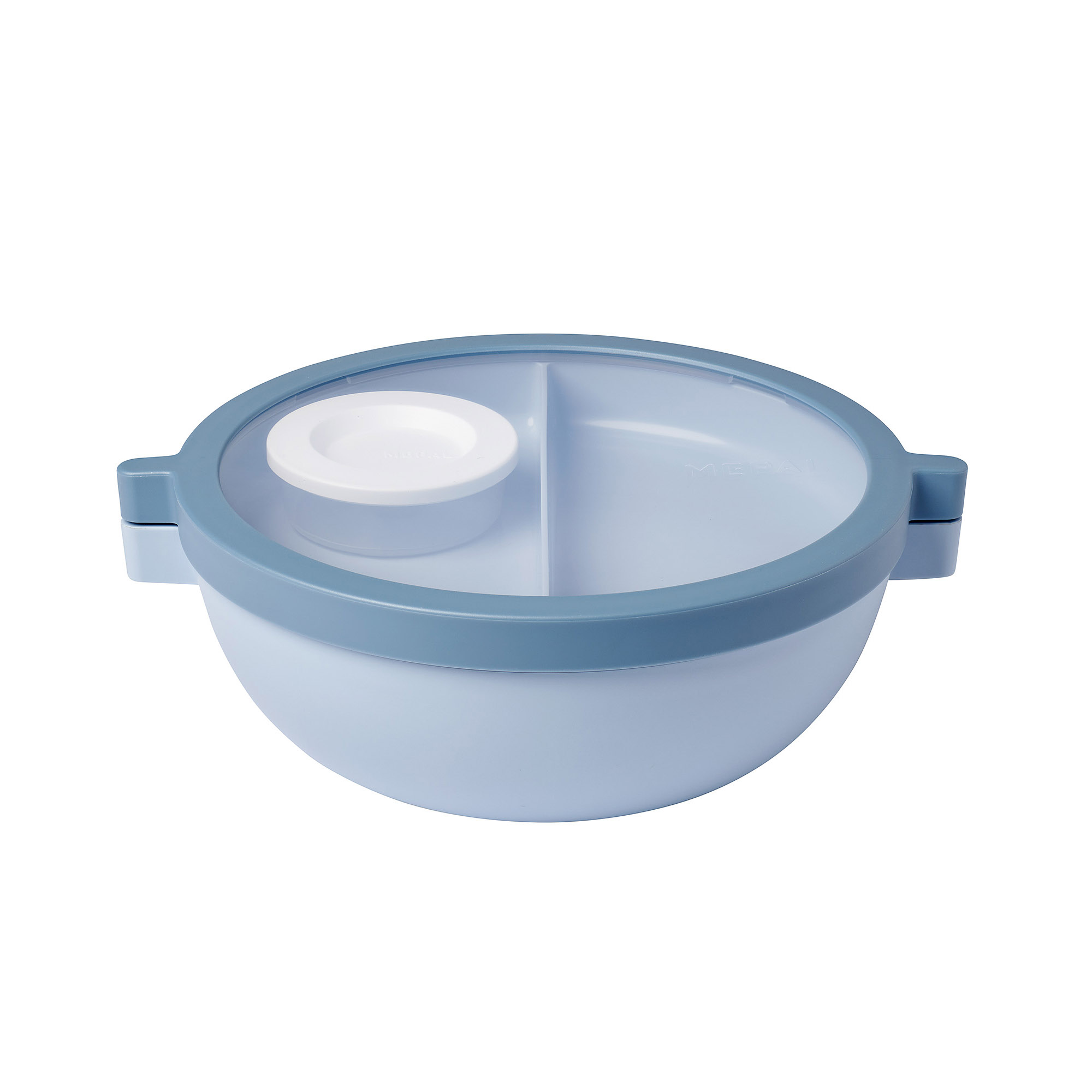 MEPAL Bento Lunchbowl VITA runde Lunchbox 1,5 Liter nordic blue