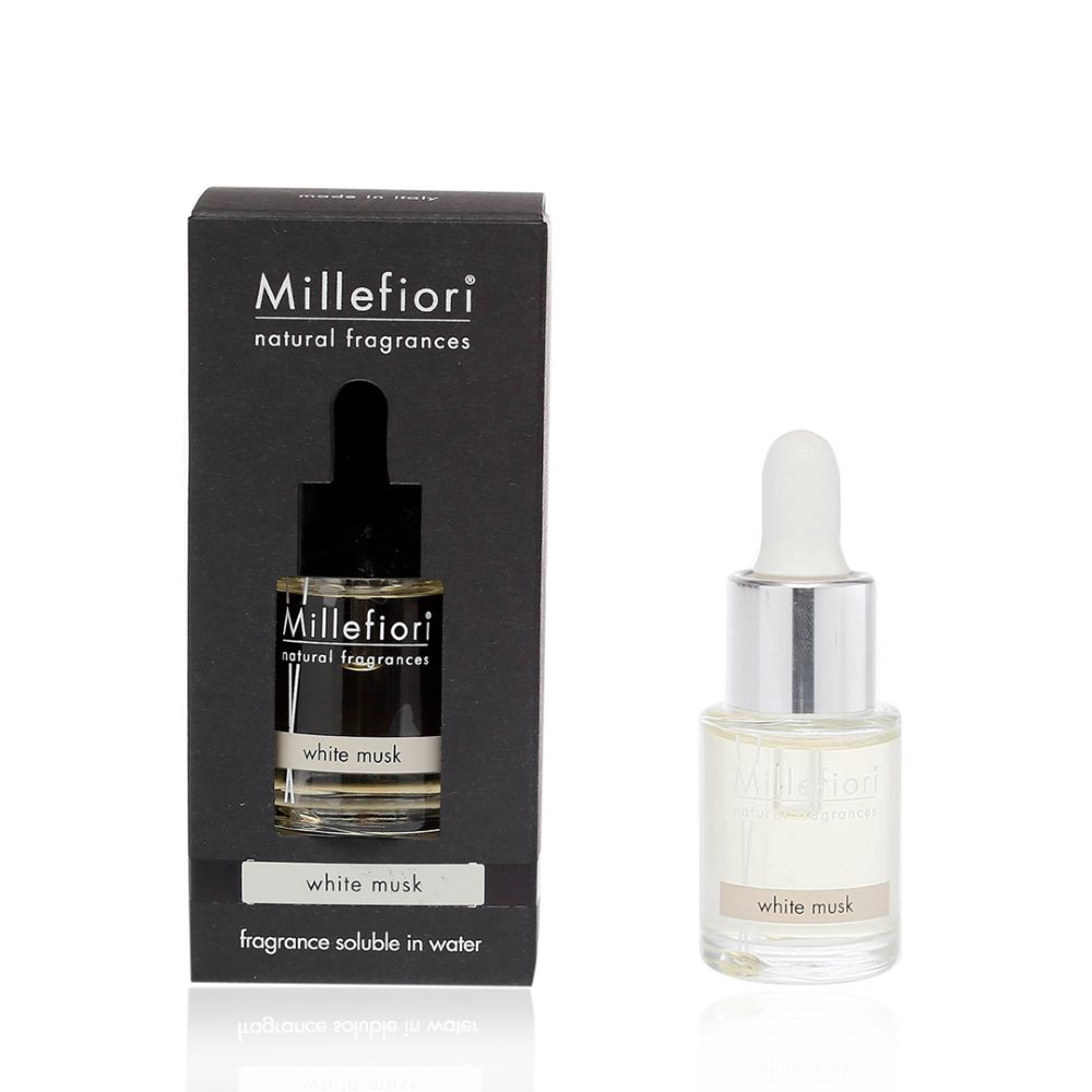 MILLEFIORI MILANO wasserlösliches Duftöl 15 ml  WHITE MUSK