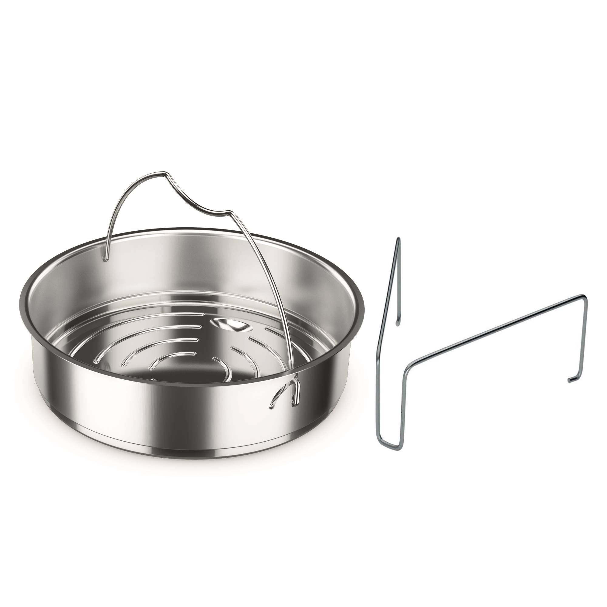 FISSLER Einsatz für Schnellkochtopf 26 cm + Steg ungelocht