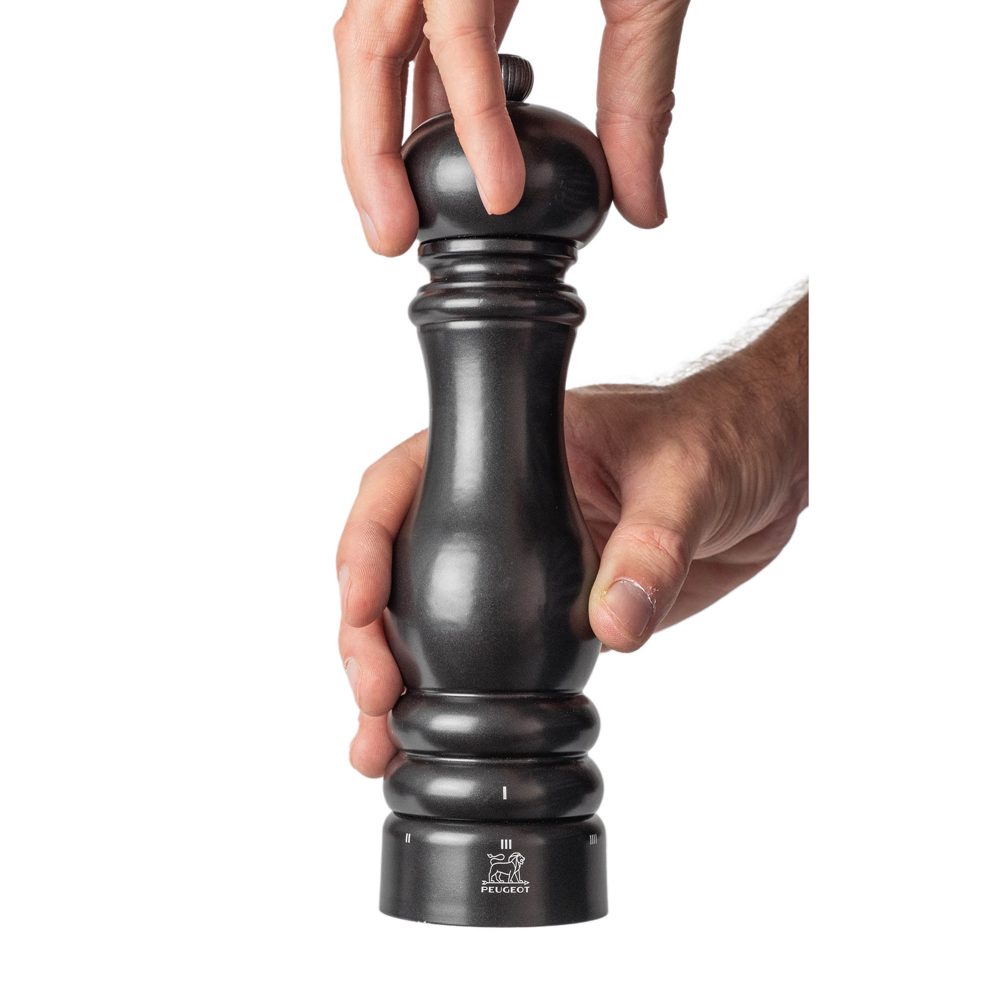 PEUGEOT Salzmühle PARIS 22 cm U'Select Satinschwarz mit ZIRLION-Mahlwerk