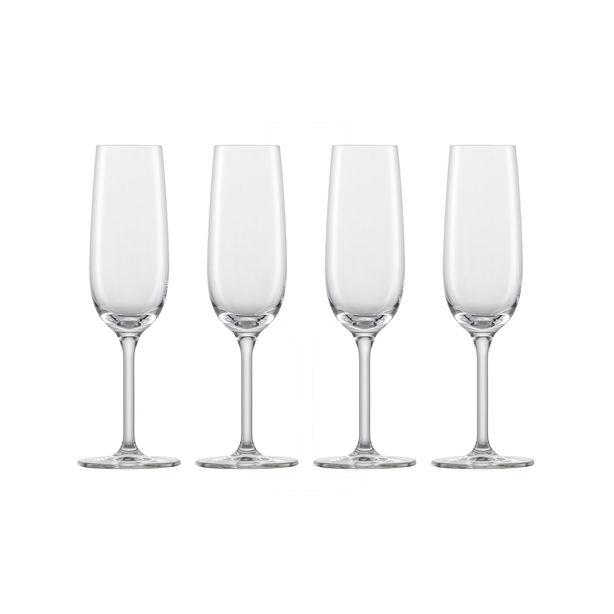 SCHOTT ZWIESEL Serie FOR YOU Sektglas 4 Stück Inhalt 210 ml