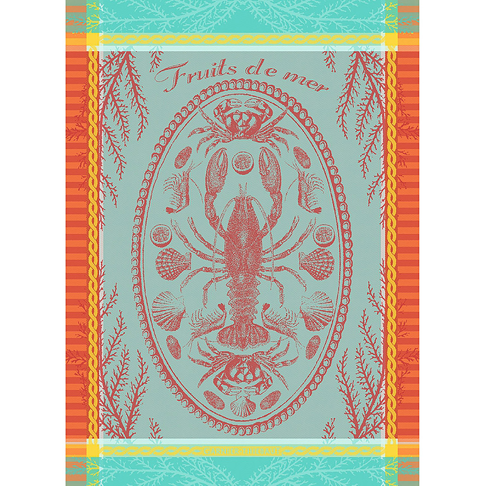 GARNIER-THIEBAUT Geschirrtuch MARÉE BASSE 56 x 77 cm 100% Baumwolle