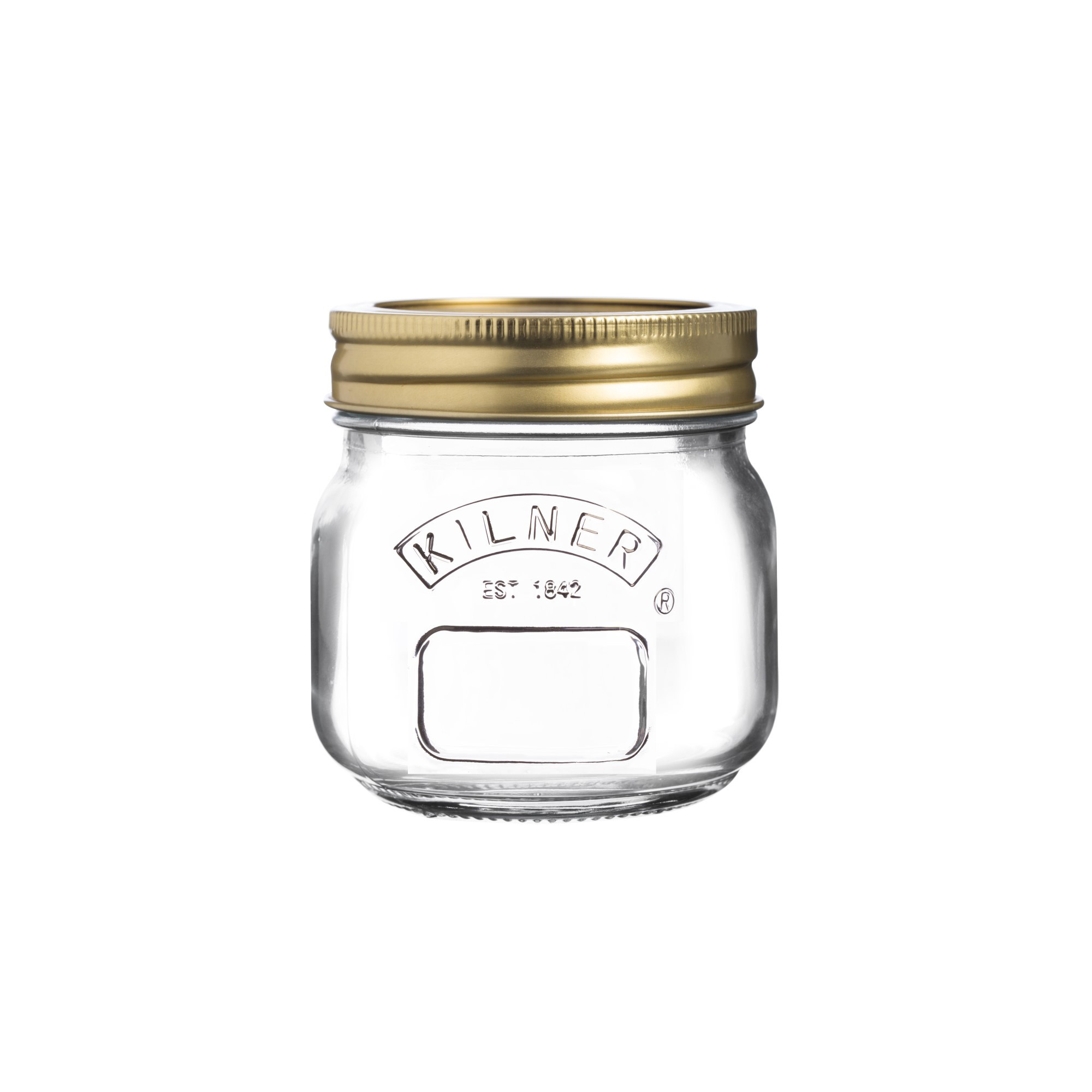 KILNER Einmachglas mit Schraubdeckel 0,25 Liter Vorratsglas
