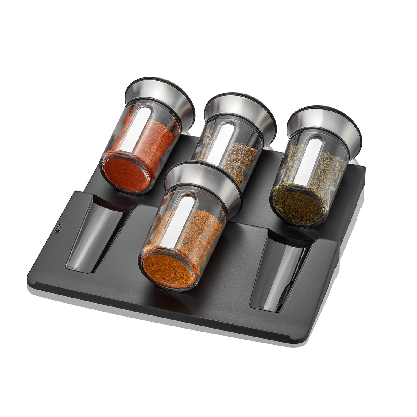 GEFU drawer organiser for spice and herb shakers X-PLOSION