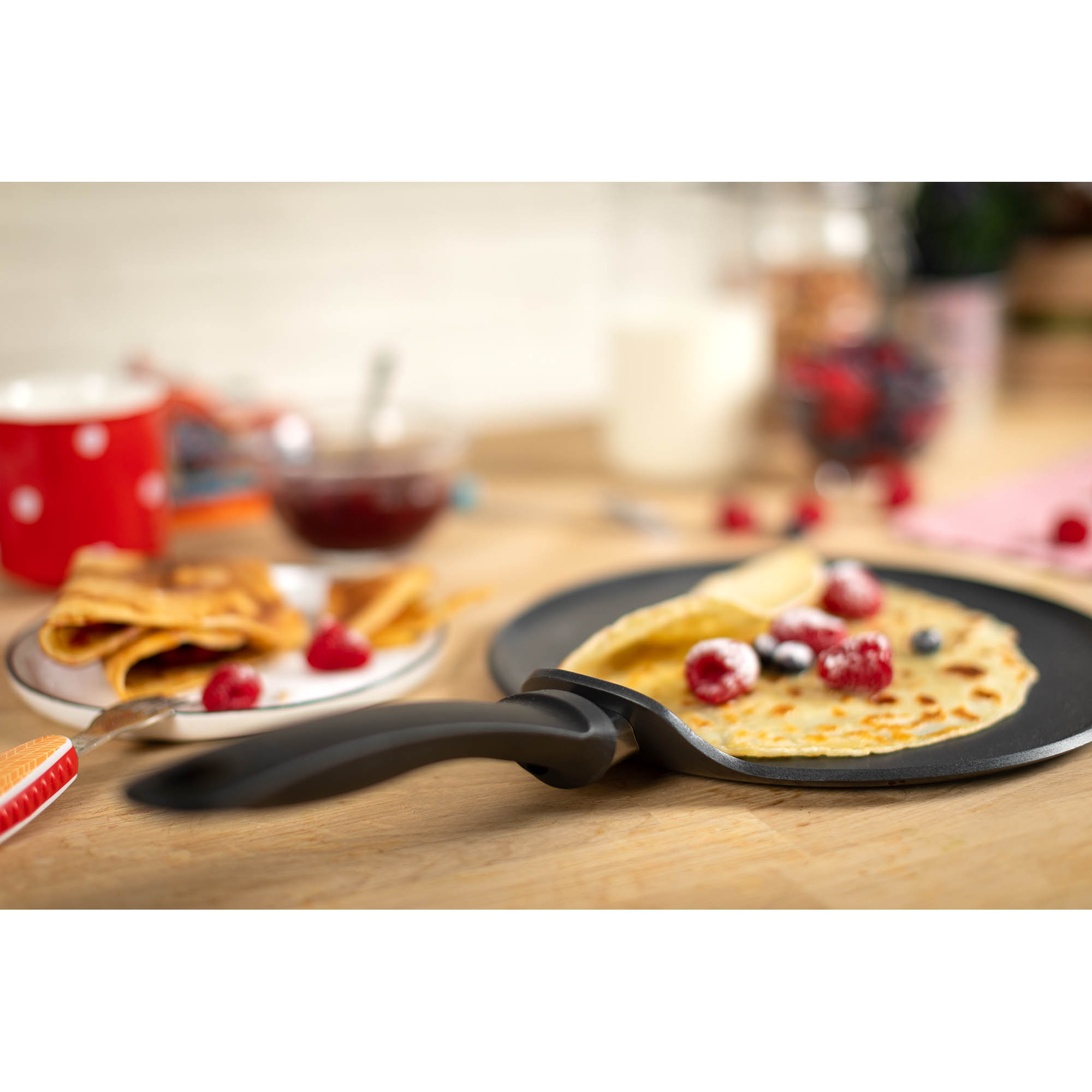 KUHN RIKON Crepepfanne EASY INDUCTION mit Antihaftbeschichtung 25 cm INDUKTION