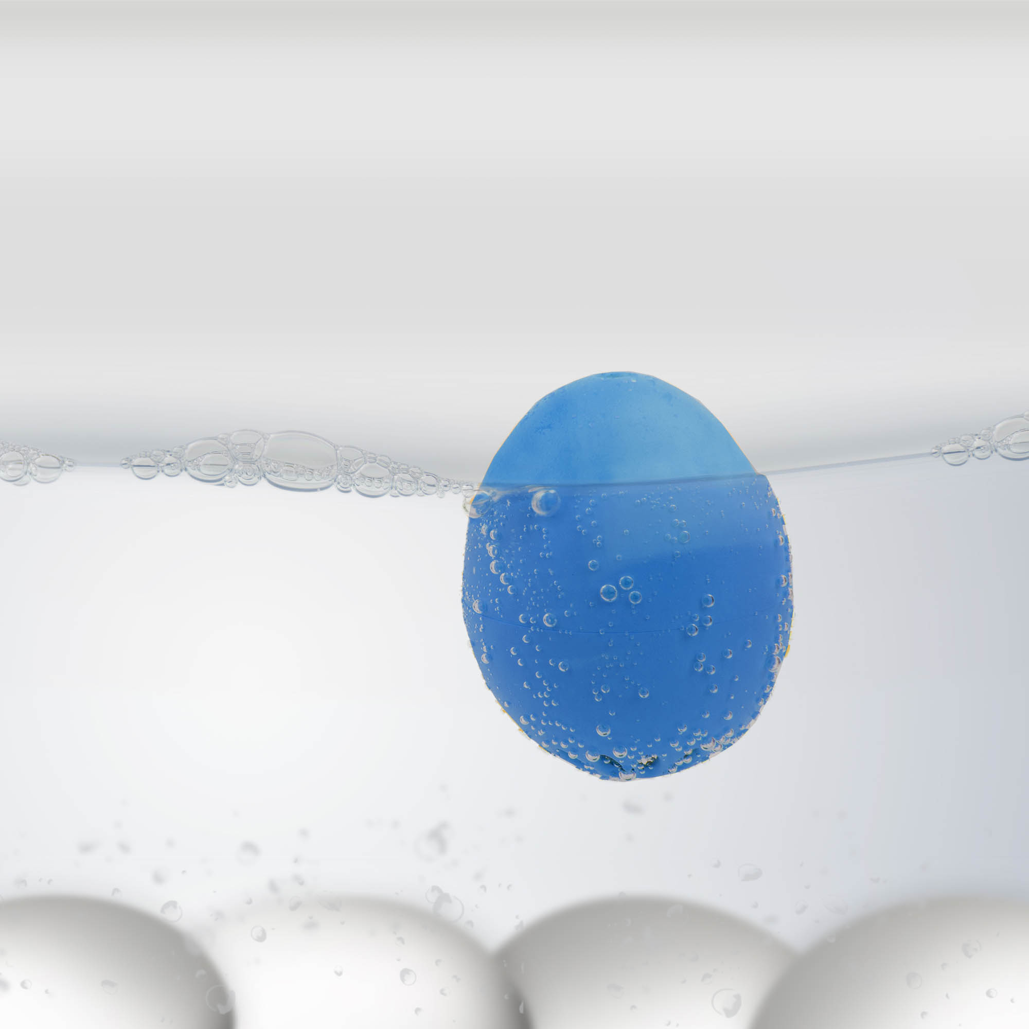 BRAINSTREAM PiepEi CLASSIC blau Eieruhr zum Mitkochen für 3 Härtegrade