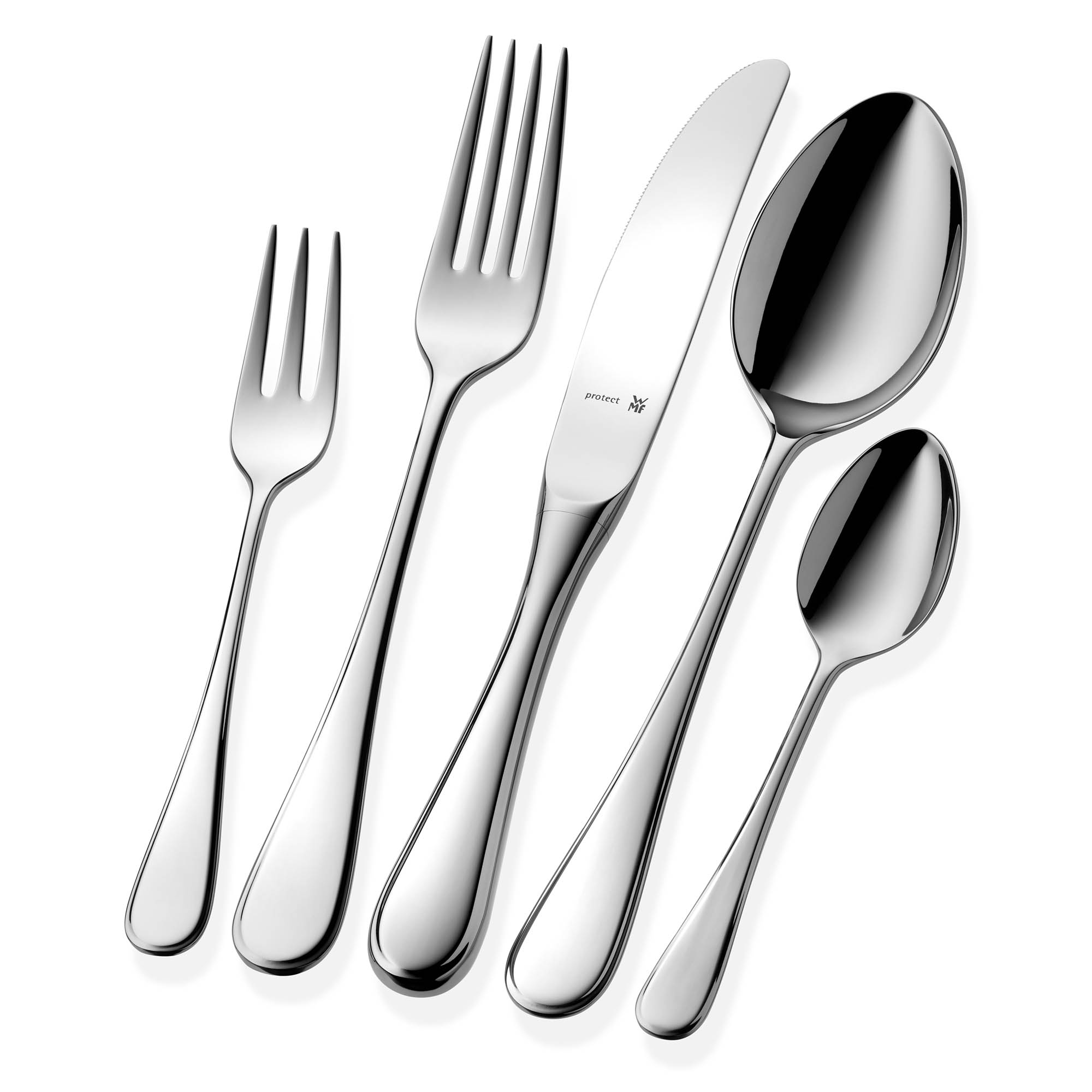 WMF Besteck KENT PLUS 30 teilig - Cromargan Protect mit eingesetzter Klinge