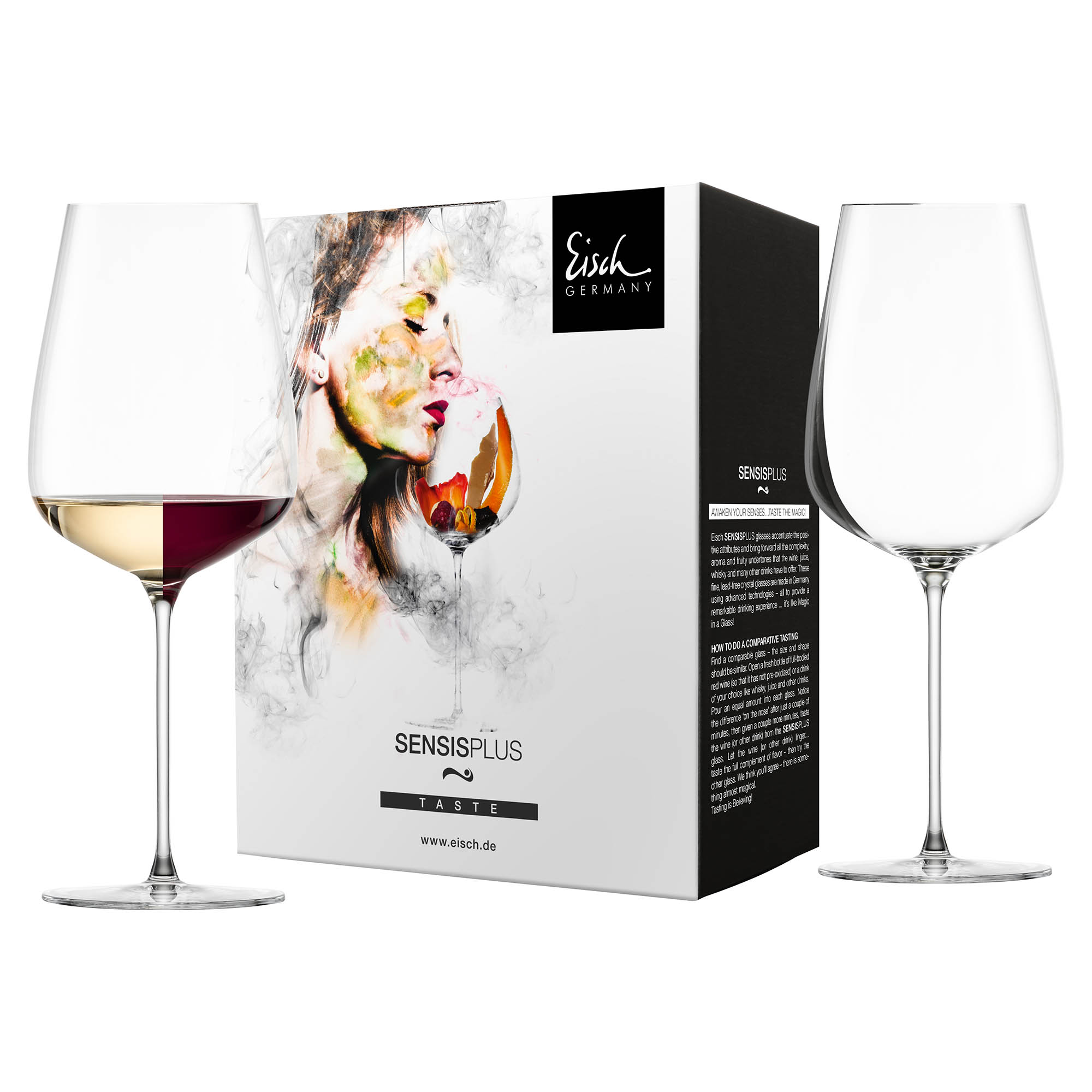 EISCH Serie ESSENCA SENSISPLUS Allroundglas KRAFTVOLL & REICHHALTIG 2 Stück à 740 ml