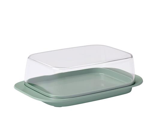 MEPAL Butterdose für 250 g-Stücke nordic sage (salbei) mit transparentem Deckel