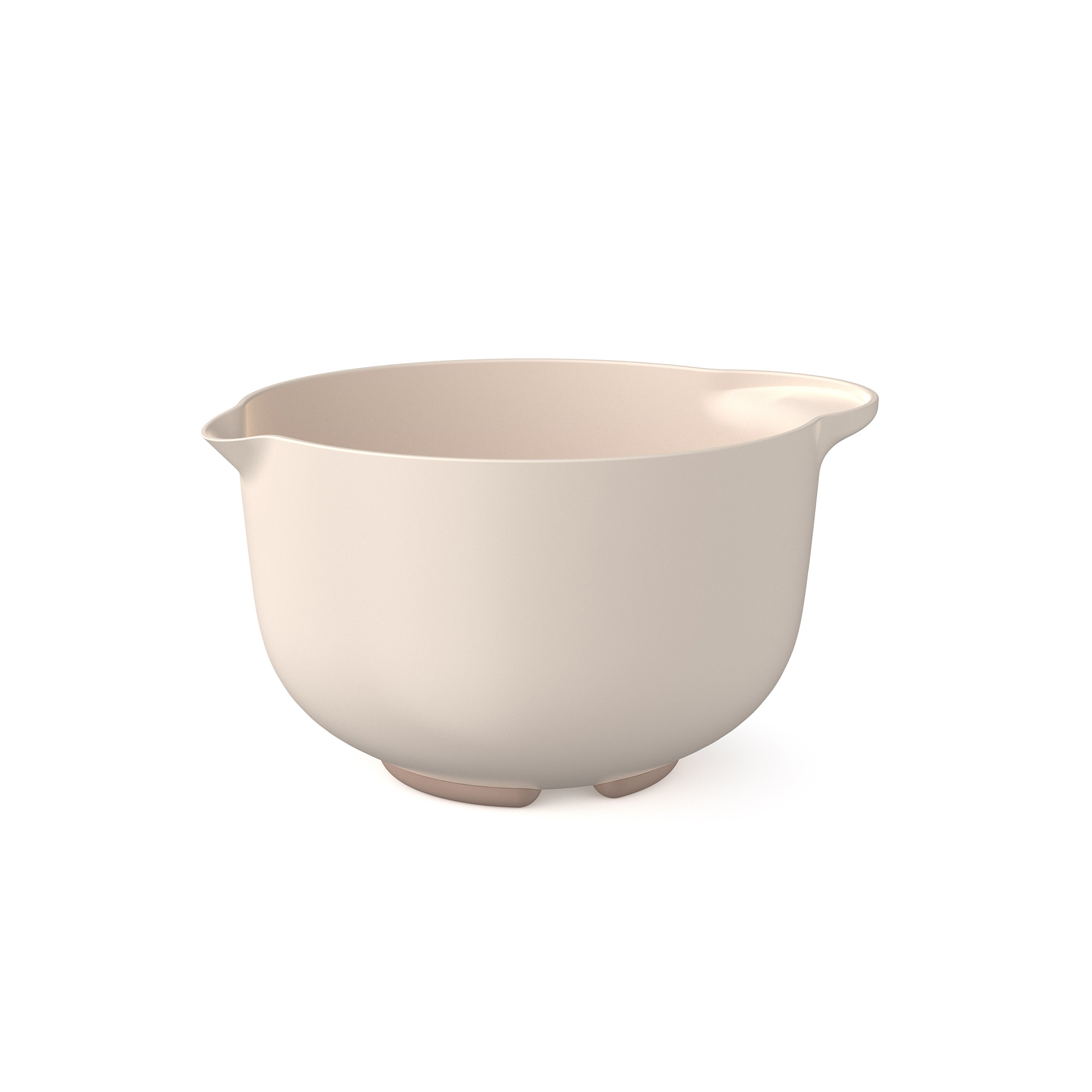 MEPAL Rührschüssel CHEF IT Teigschüssel 4,0 Liter chalk (beige)