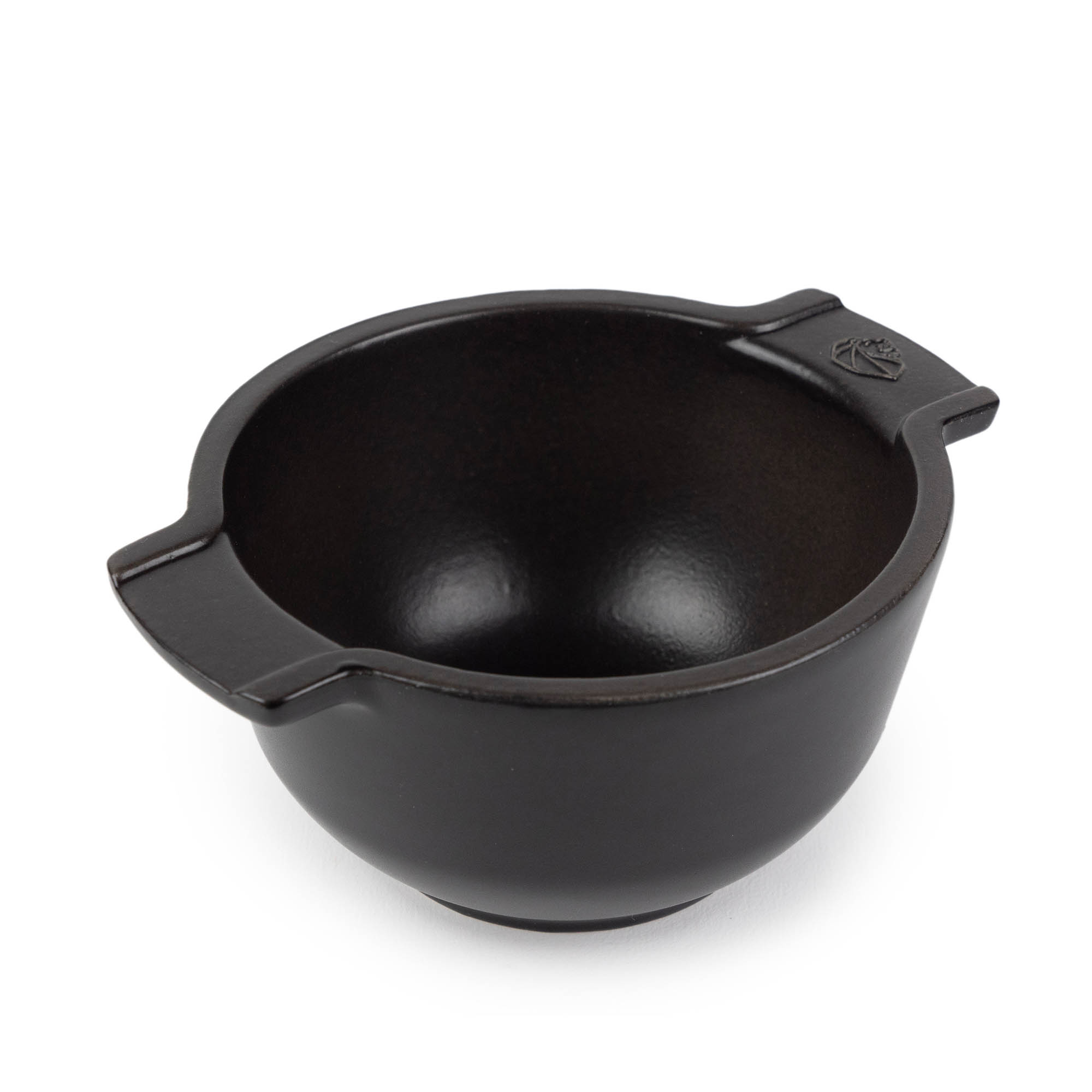 PEUGEOT Mörser APPOLIA 14 cm 550 ml aus Keramik mit Stößel aus Buchenholz grau
