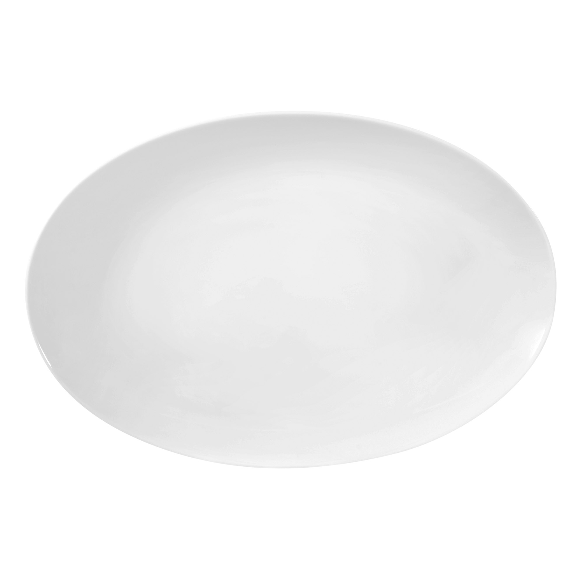 Seltmann Weiden LIBERTY weiß 003 uni Servierplatte oval 31,5 x 21 cm