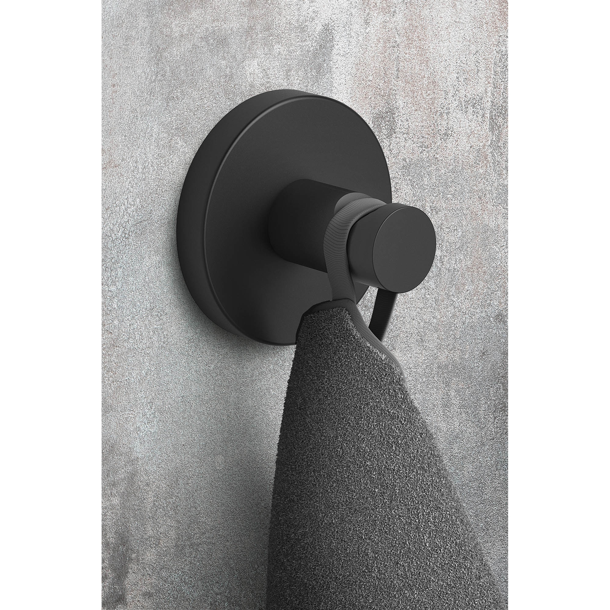 ZACK Handtuchhaken SCALA aus Edelstahl schwarz