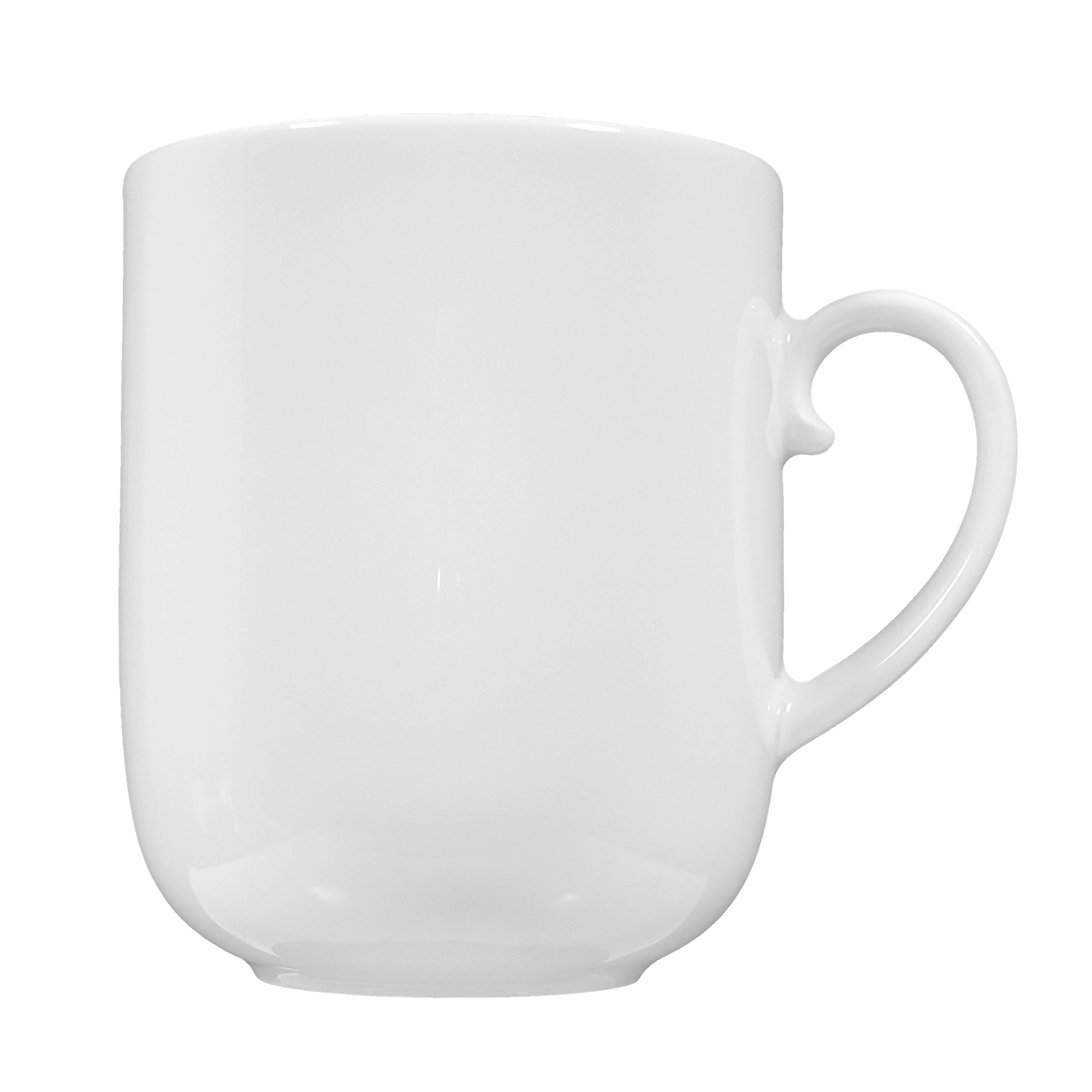 Seltmann Weiden RONDO/LIANE weiß 007 Becher mit Henkel 0,27 Liter 6 Stück