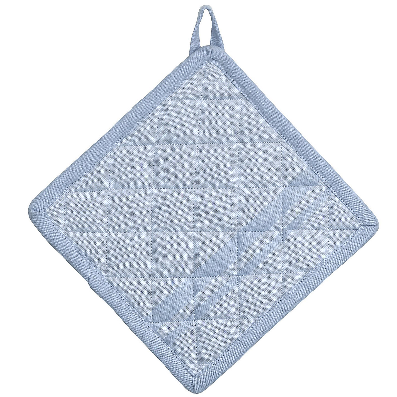 KELA Topflappen TIA Baumwolle 20 x 20 cm sommerblau
