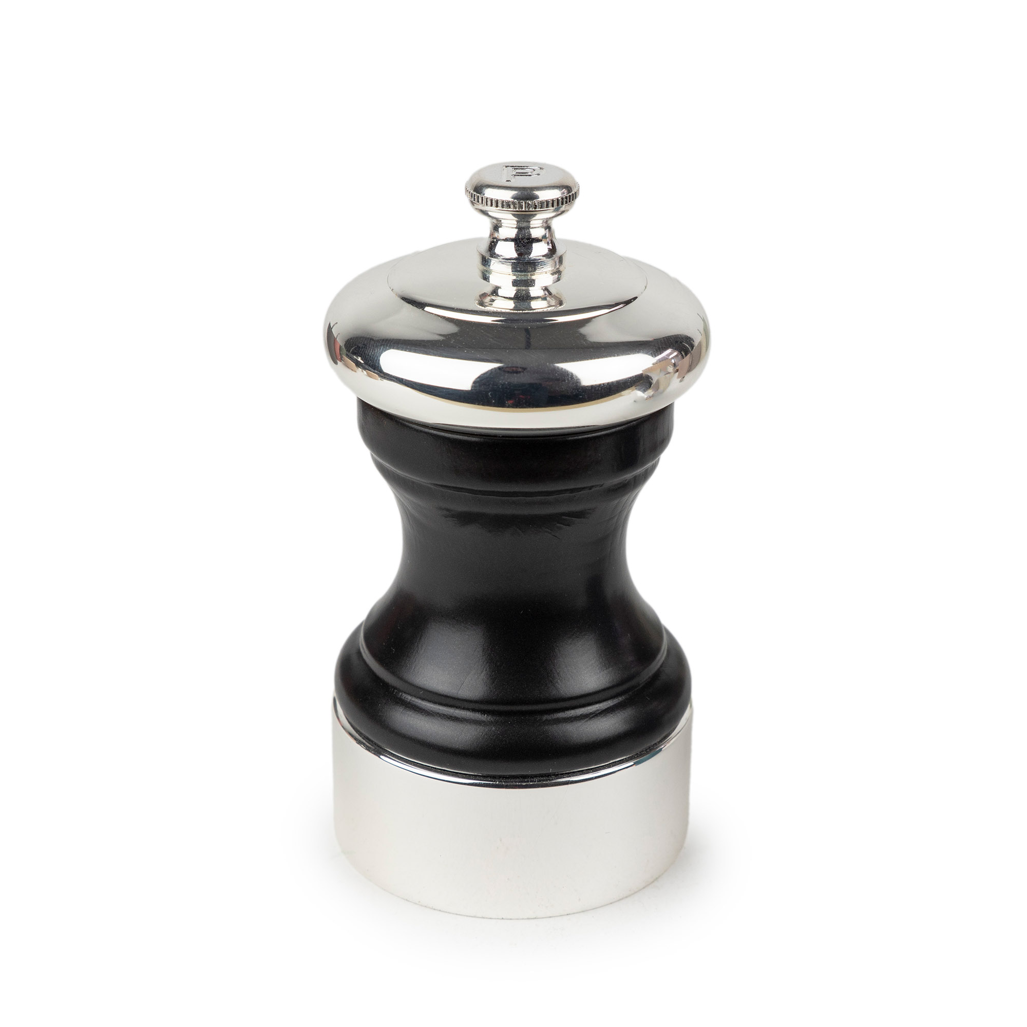 PEUGEOT Pfeffermühle PALACE 10 cm Buche satinschwarz und silberfarbenes Metall